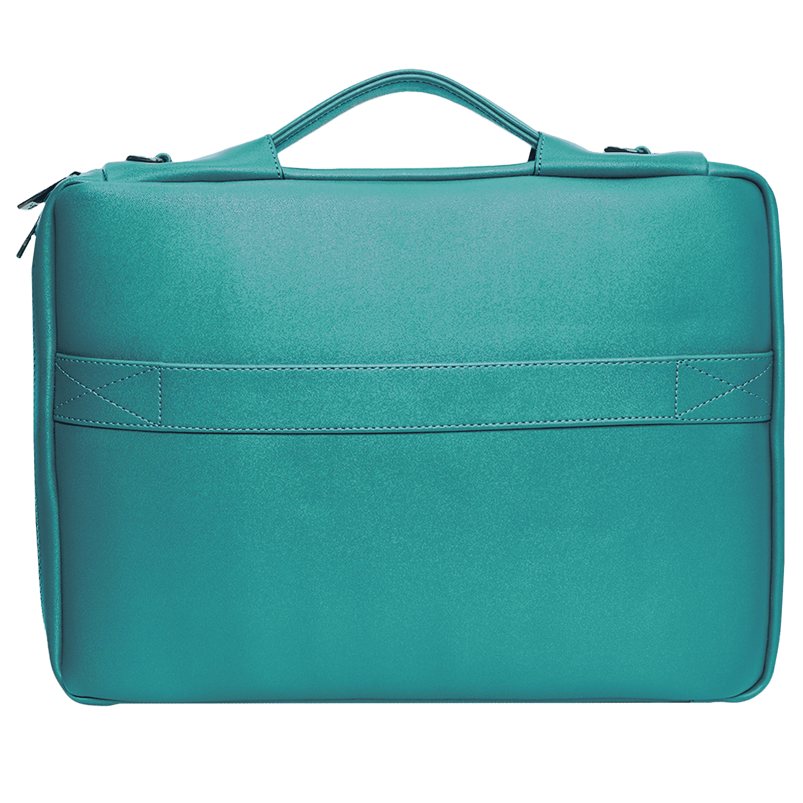 Dr. Vaku DA VALENCIA Vegan Leather Laptop Sleeve for 15.6 Inch Laptop (Water Resistant, Sea Green)_5