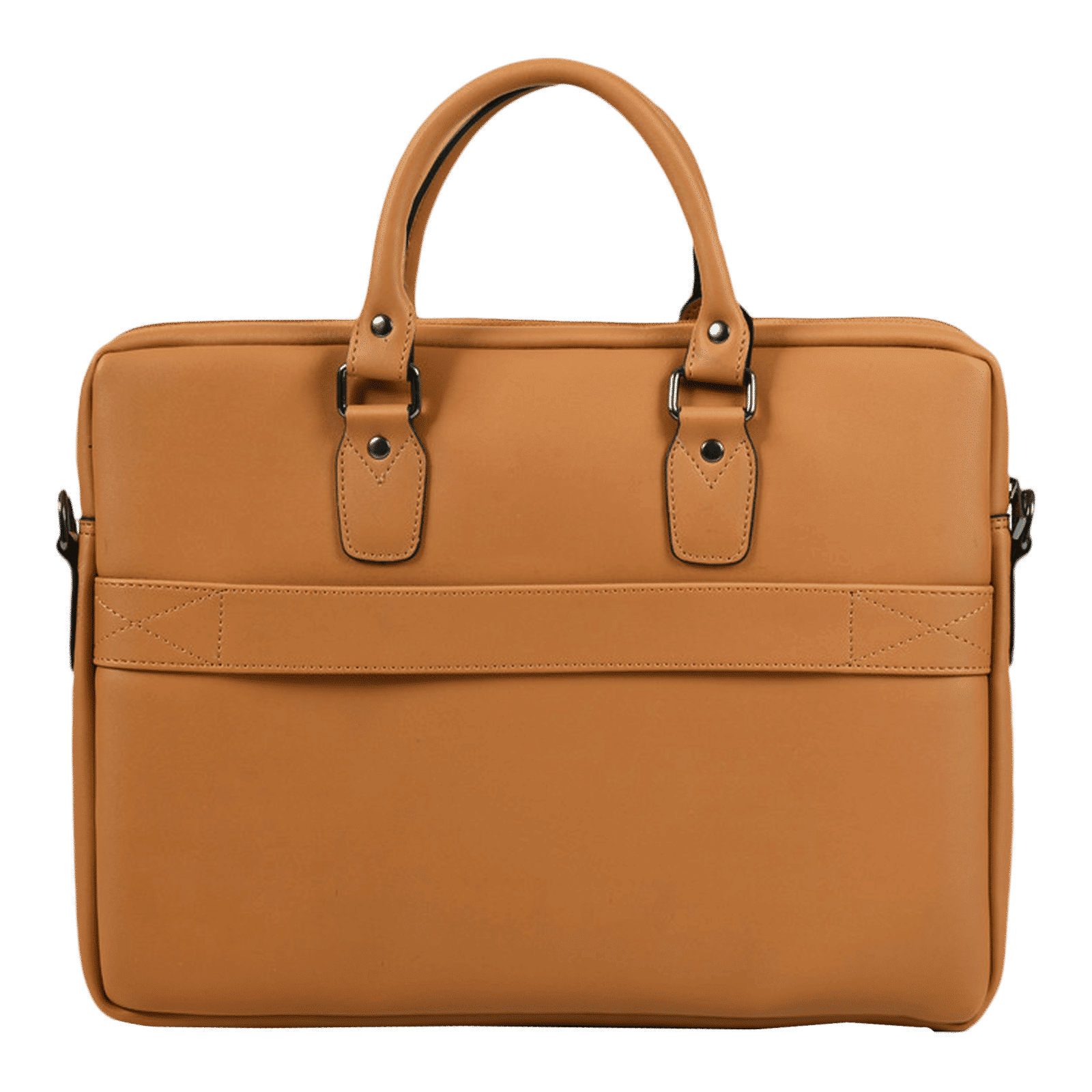 Dr. Vaku Ramona Vegan Leather Laptop Sling Bag for 15 Inch Laptop (Water Resistant, Mustard)_7