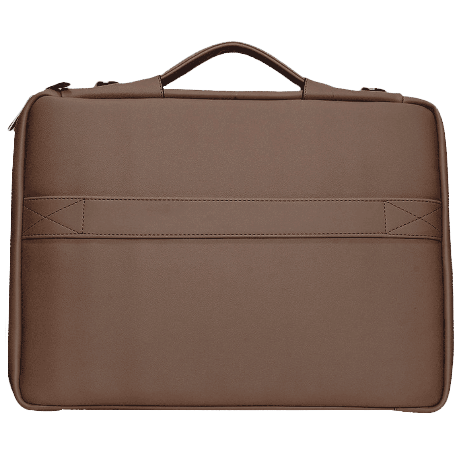 Dr. Vaku Polyurethane Leather Laptop Sleeve for 15.6 Inch Laptop (Water Resistant, Butterscotch)_5