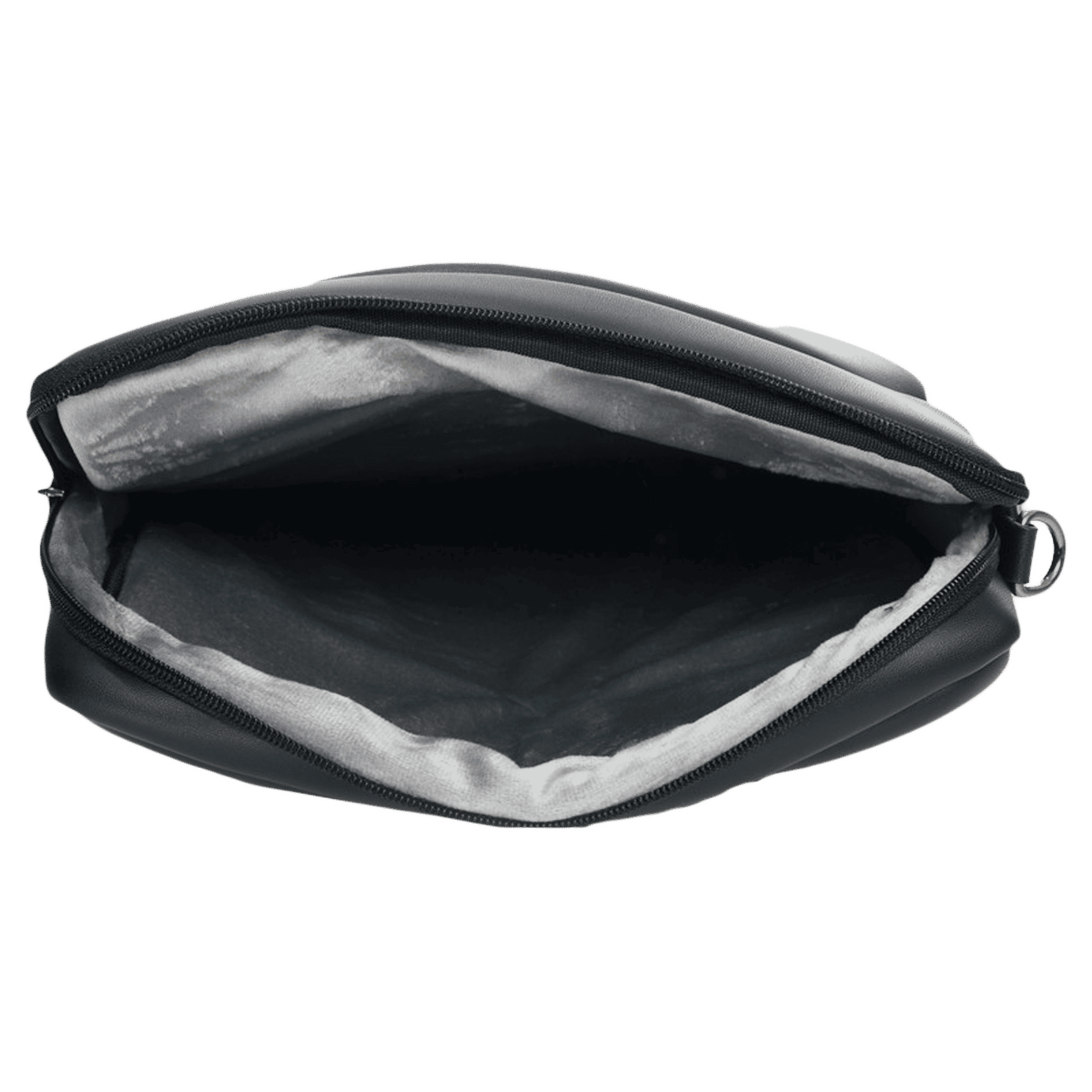 Dr. Vaku La Romani Polyurethane Leather Laptop Sling Bag for 14 Inch Laptop (Water Resistant, Black)_4