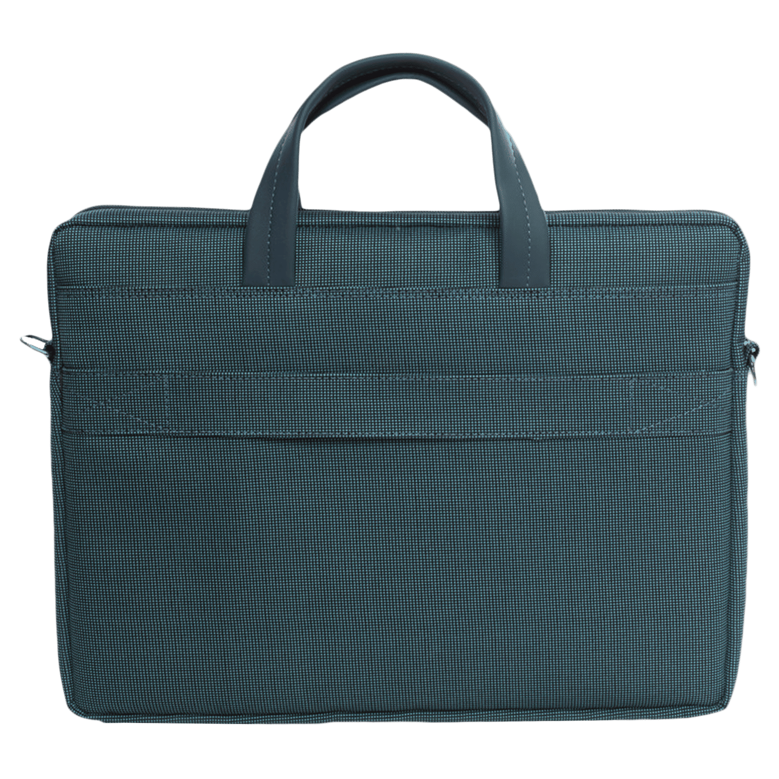 Dr. Vaku DA SALERNO Leather Laptop Sling Bag for 13 & 14 Inch Laptop (Water Resistant, Blue)_6