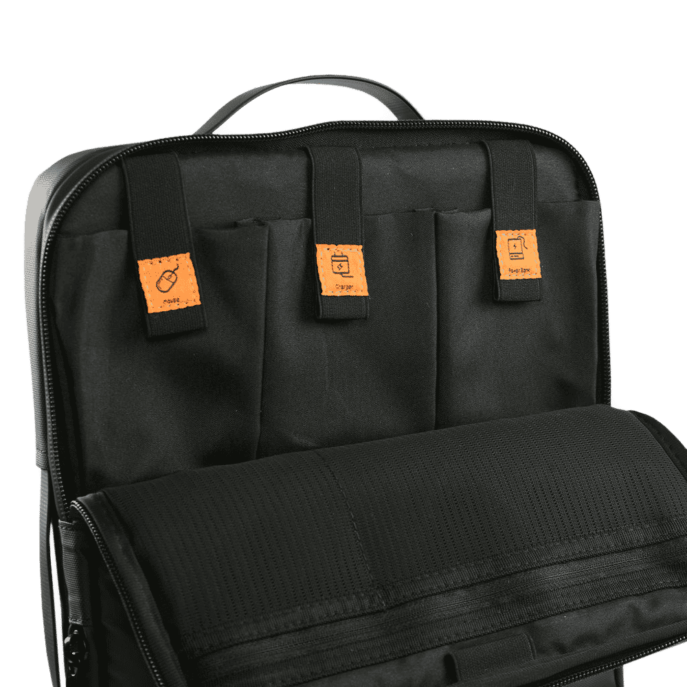 Dr. Vaku Vuitton Polyester Laptop Sleeve for 14 Inch Laptop (Water Repellent, Black)_7