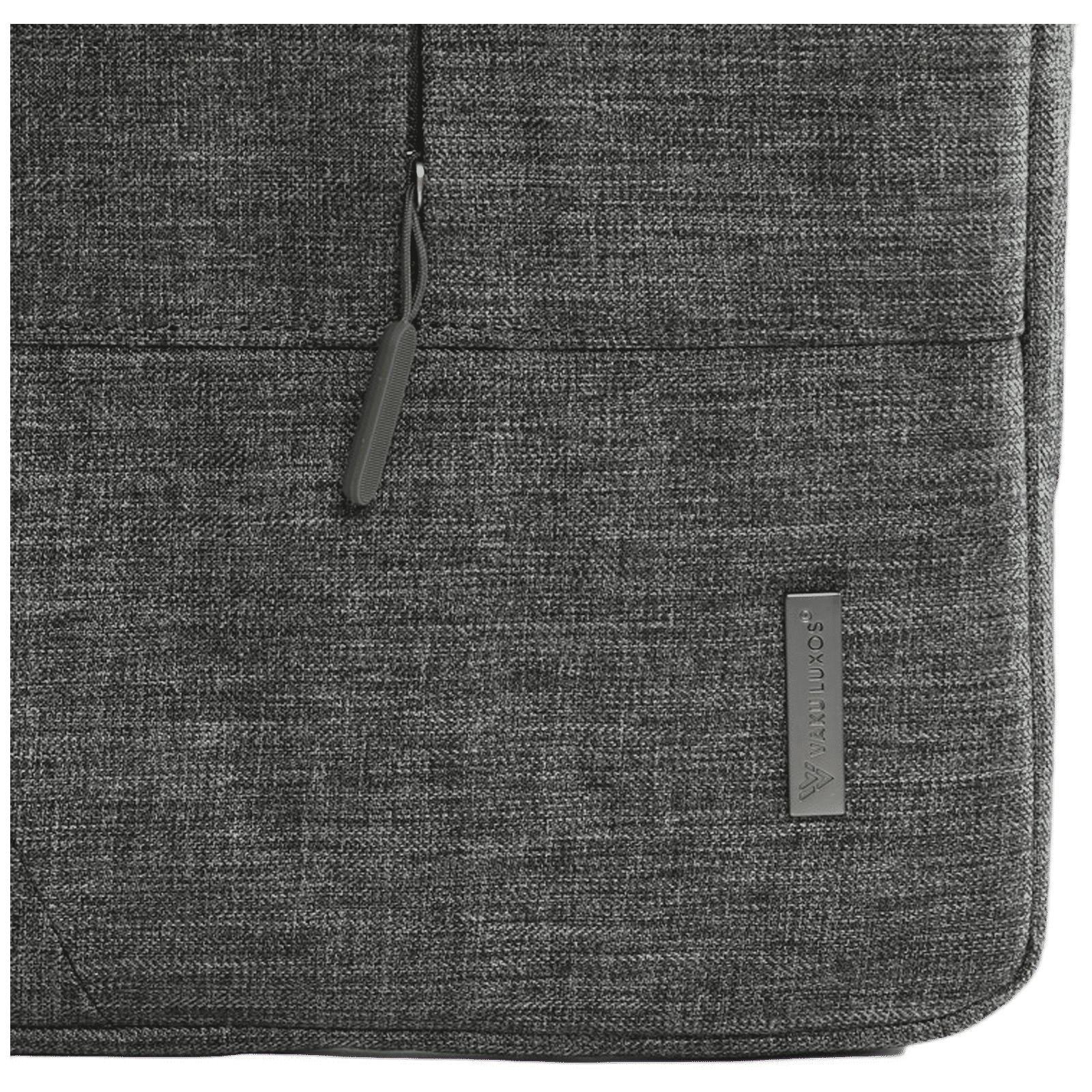 Dr. Vaku Geuite Series Polyester Fabric Laptop Sleeve for 14 Inch Laptop (6 L, Water Repellent, Grey)_7