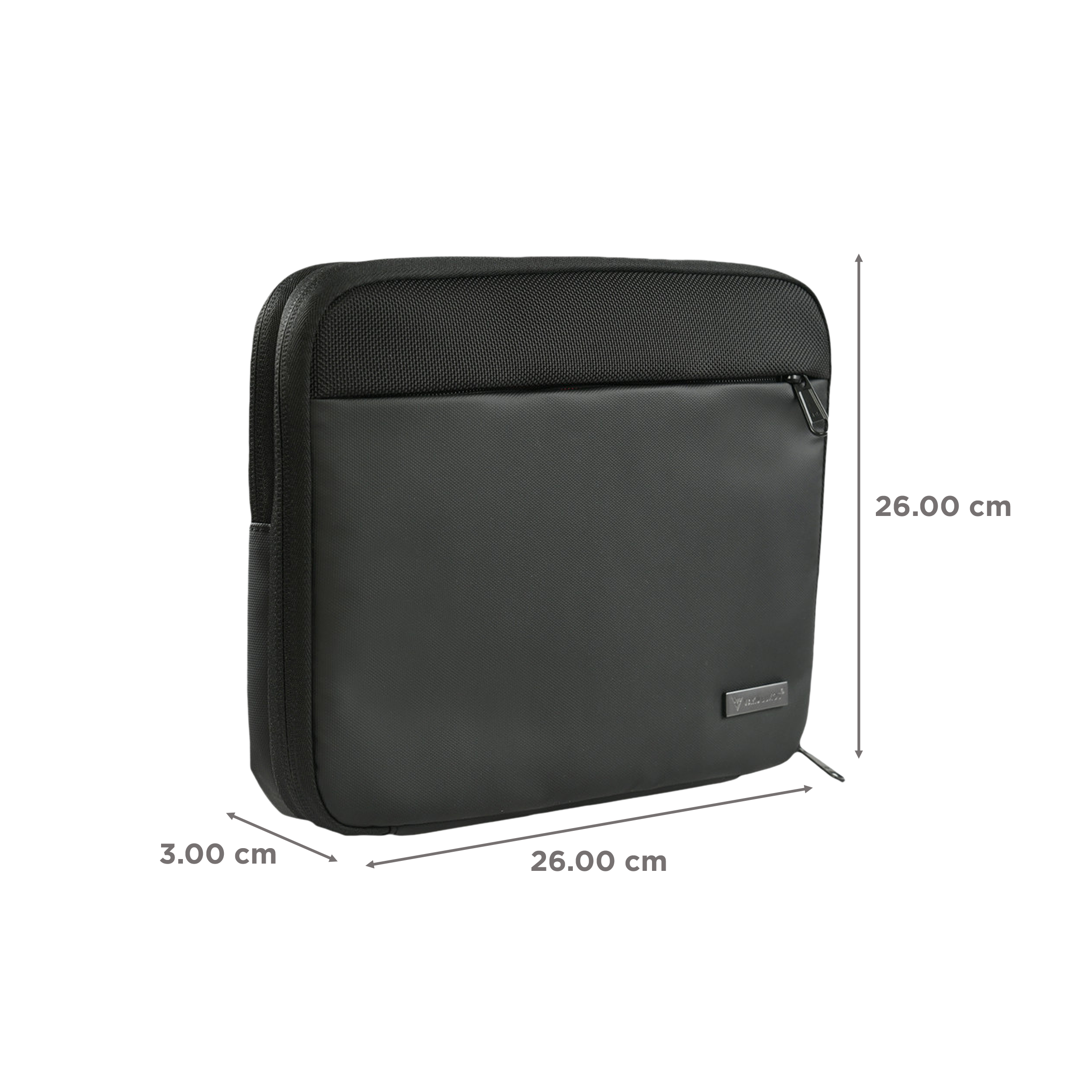 Vaku Travel Matte Leather, TPU Pouch for Apple iPad Tablets (Water Repellent, Black)_2