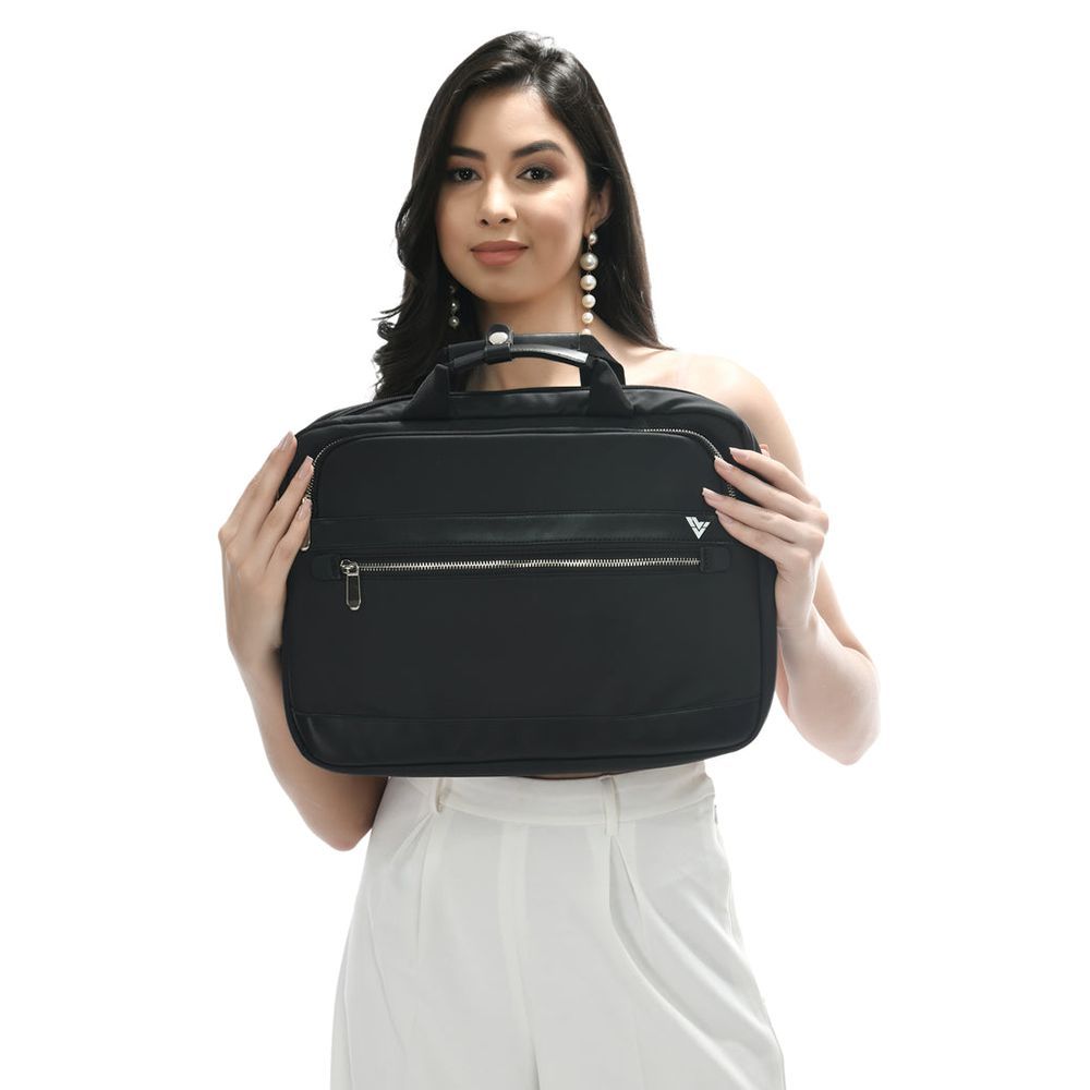 Dr. Vaku ORACLE Laptop Sling Bag for 13 & 14 Inch Laptop (Water Resistant, Black)_7