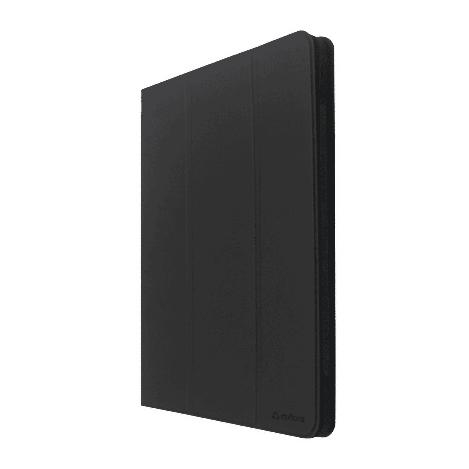 Stuffcool Flex Faux Leather Flip Cover for Apple iPad Pro 11 Inch (4th Gen) (Built-in Pencil Holder, Black)_3