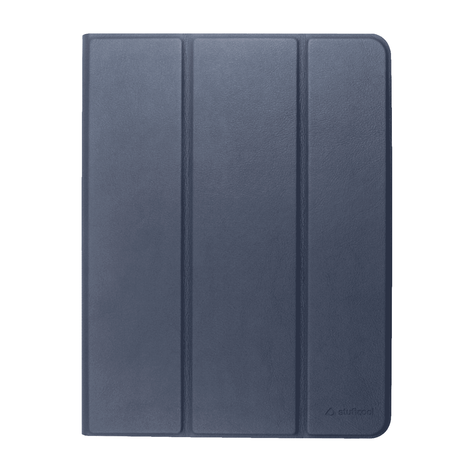 Stuffcool Flex Faux Leather Flip Cover for Apple iPad Pro 12.9 Inch (6th Gen) (Built-in Pencil Holder, Navy)_1