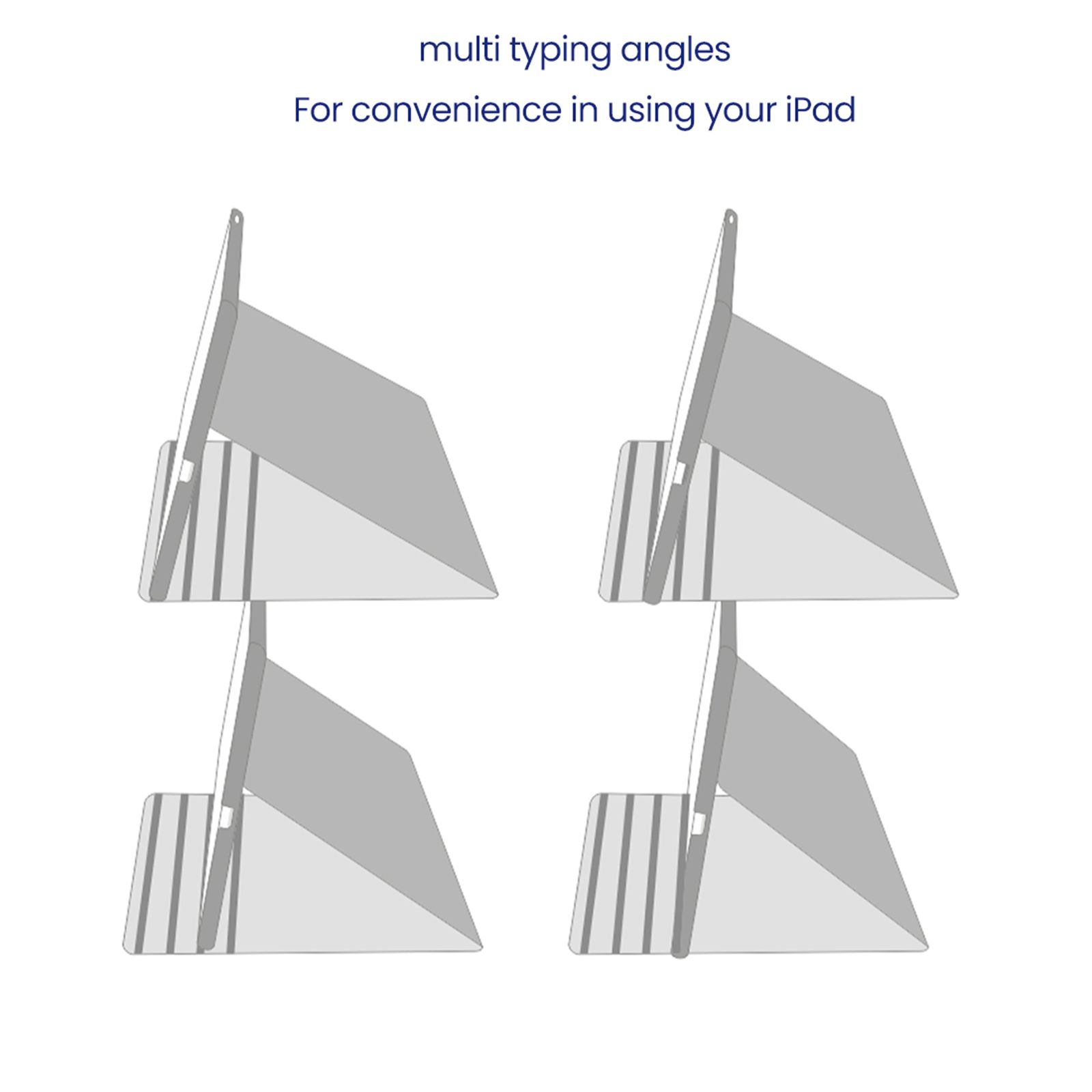 Stuffcool Flex Faux Leather Flip Cover for Apple iPad 10.9 Inch (10th Gen) (Built-in Pencil Holder, Navy)_7