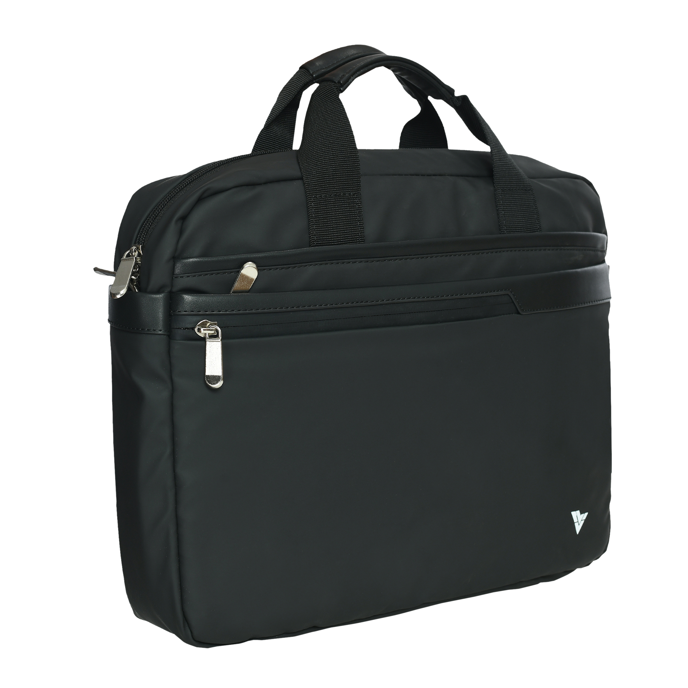 Dr. Vaku BRUSSO Polyester Laptop Sleeve for 13 & 14 Inch Laptop (Water Resistant, Black)_5