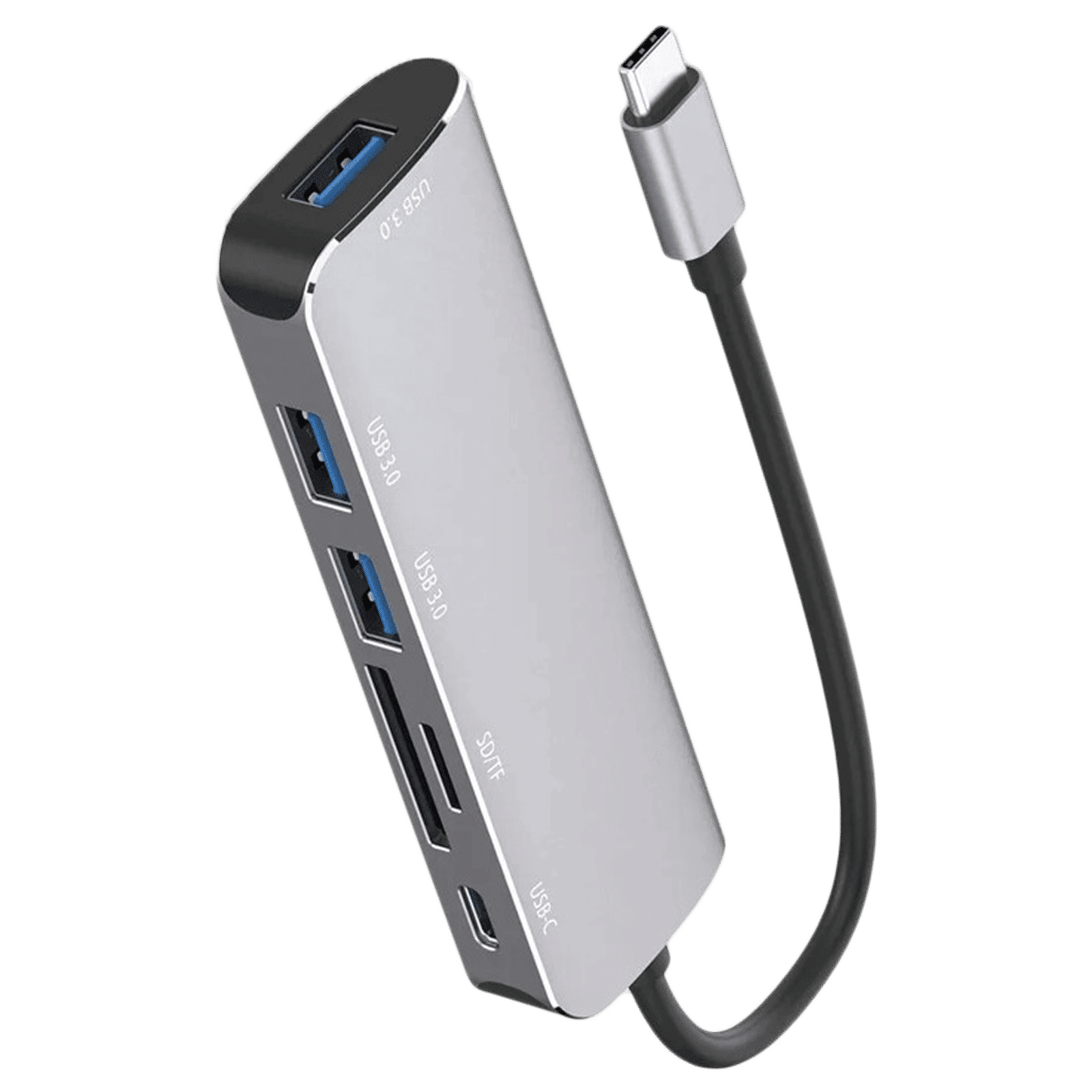 Dr. Vaku Ultron Rage 6-in-1 USB 3.0 Type C to USB Type C, USB 3.0 Type A, HDMI Type A, RJ45, VGA Port Docking Station (Heat Dissipation Technology, Grey)_3