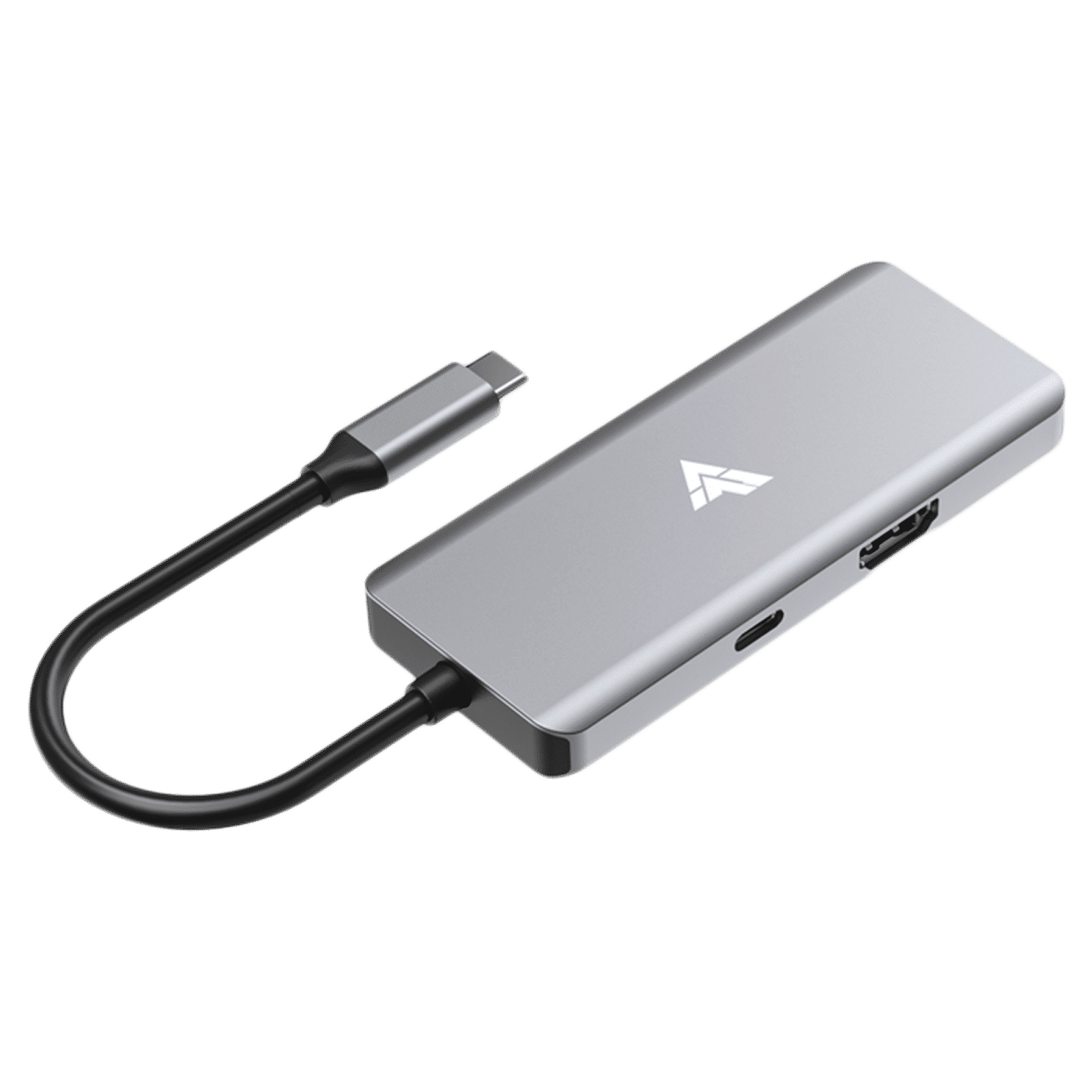 Dr. Vaku Sentinel 3.0 7-in-1 USB 3.0 Type C to USB 2.0 Type A, USB 3.0 Type C, HDMI Type A, SD Card Slot, TF Card Reader USB Hub (Compact & Portable Design, Grey)_3