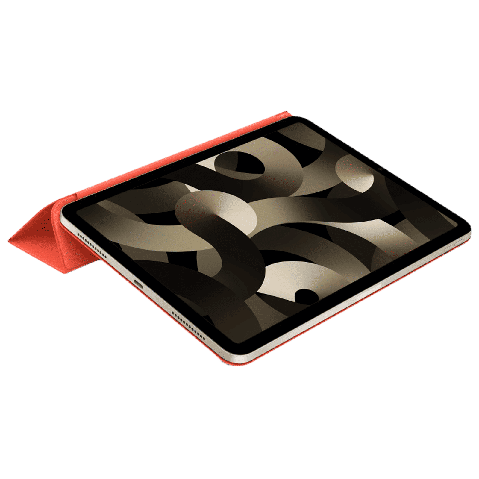 Apple Smart Polyurethane Folio Case for Apple iPad Air (4th & 5th Gen) 10.9 Inch (Automatically Wakes, Electric Orange)_3