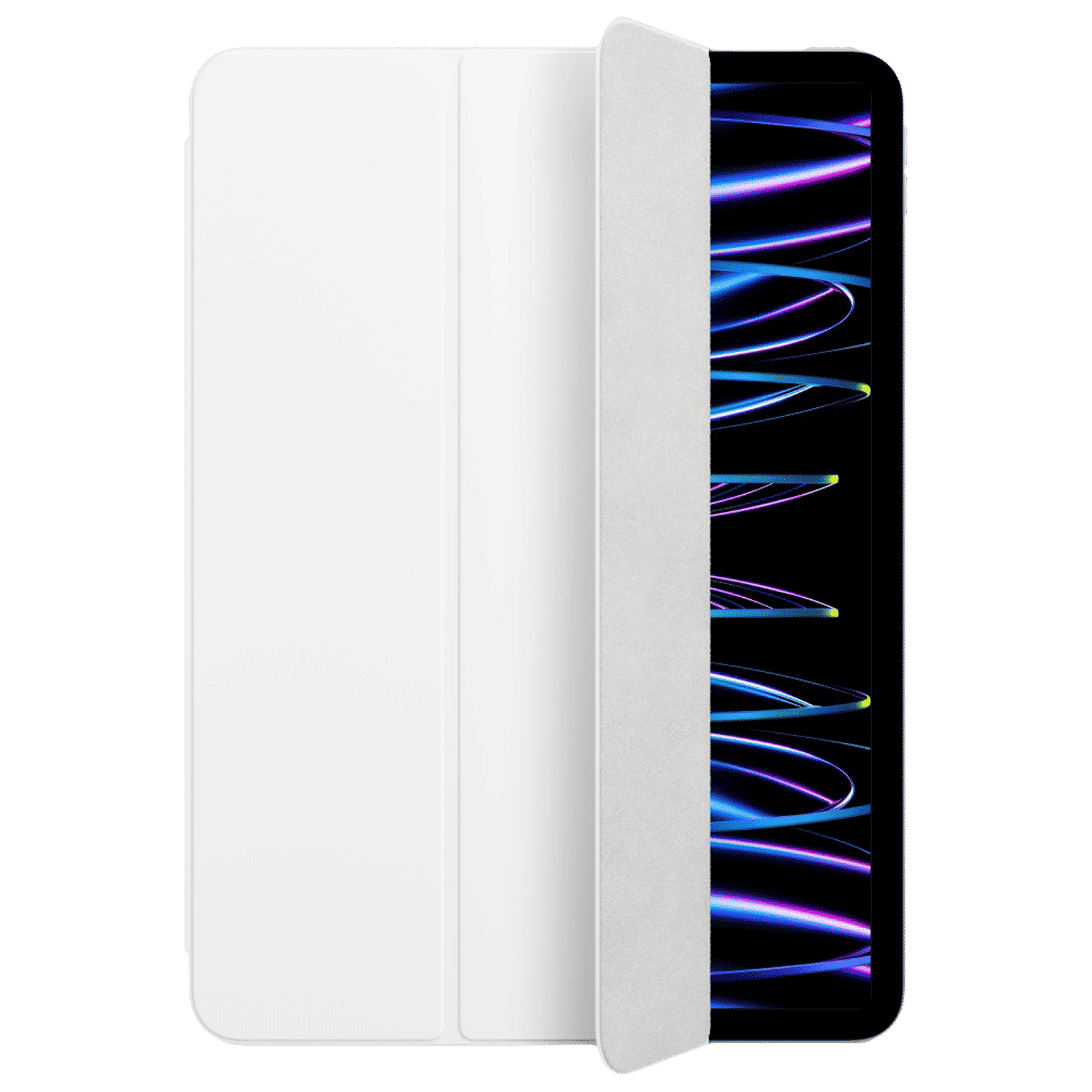 Apple Smart Folio Case for Apple iPad Pro (4th, 3rd, 2nd & 1st Gen) 11 Inch (Magnetic Attachments, White)_2