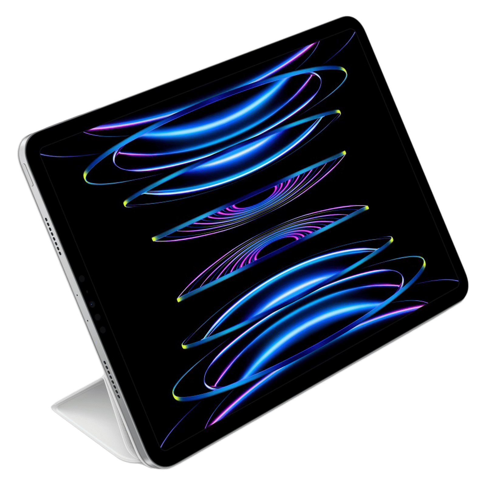 Apple Smart Folio Case for Apple iPad Pro (4th, 3rd, 2nd & 1st Gen) 11 Inch (Magnetic Attachments, White)_4