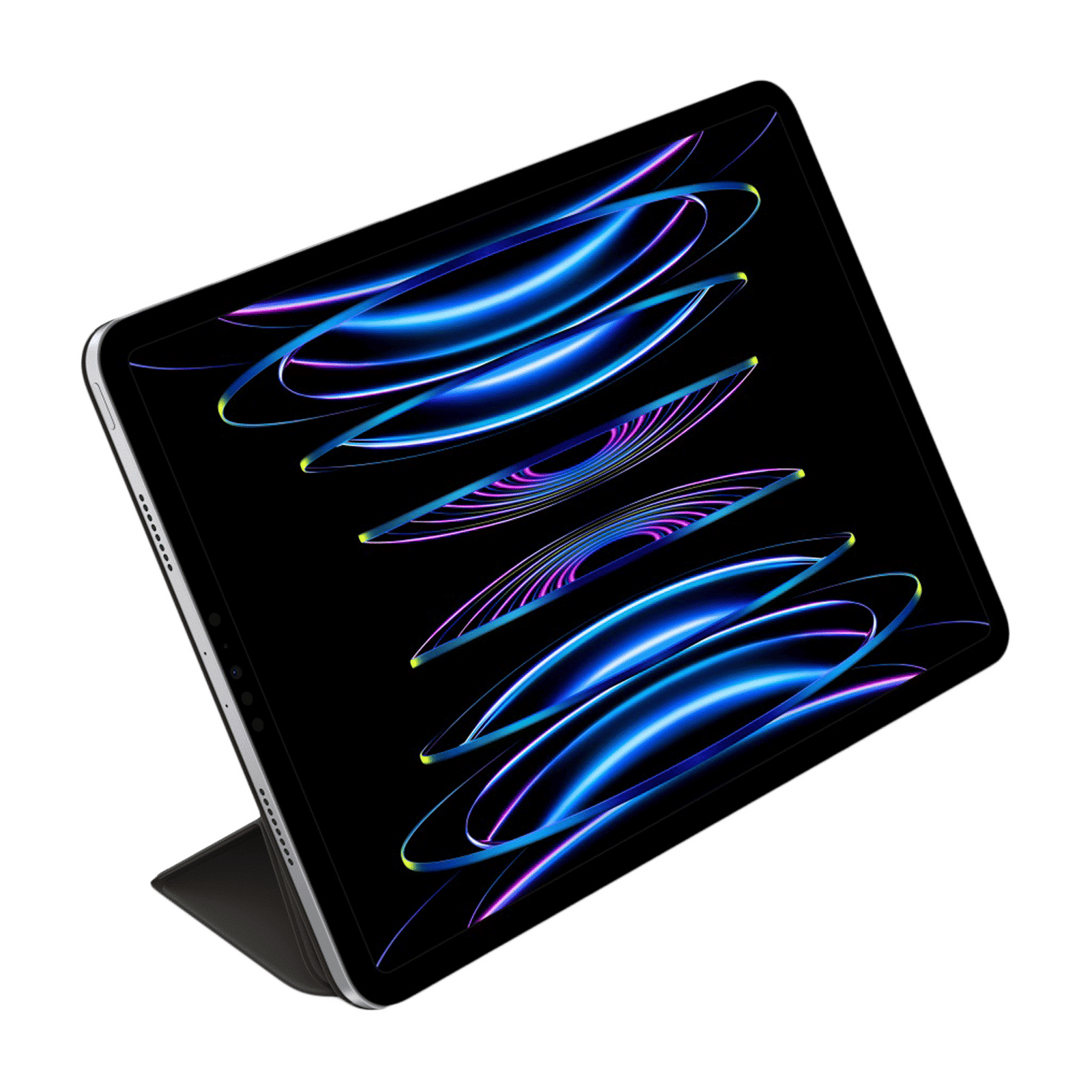 Apple Smart Folio Case for Apple iPad Pro (6th Gen) 12.9 Inch (Magnetic Attachments, Black)_4