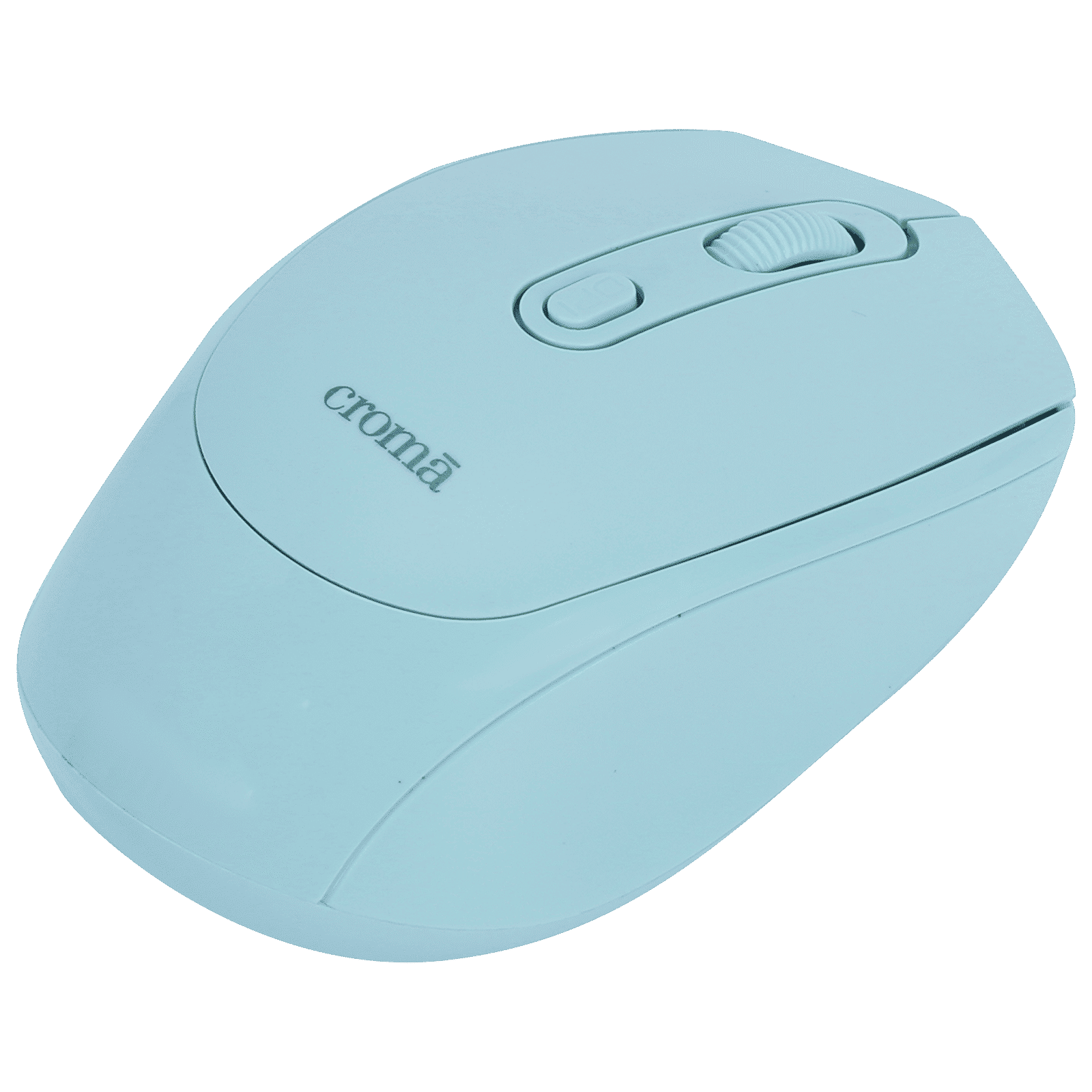 Croma Wireless Optical Mouse (1600 DPI, Compact & Lightweight Design, Blue)_4
