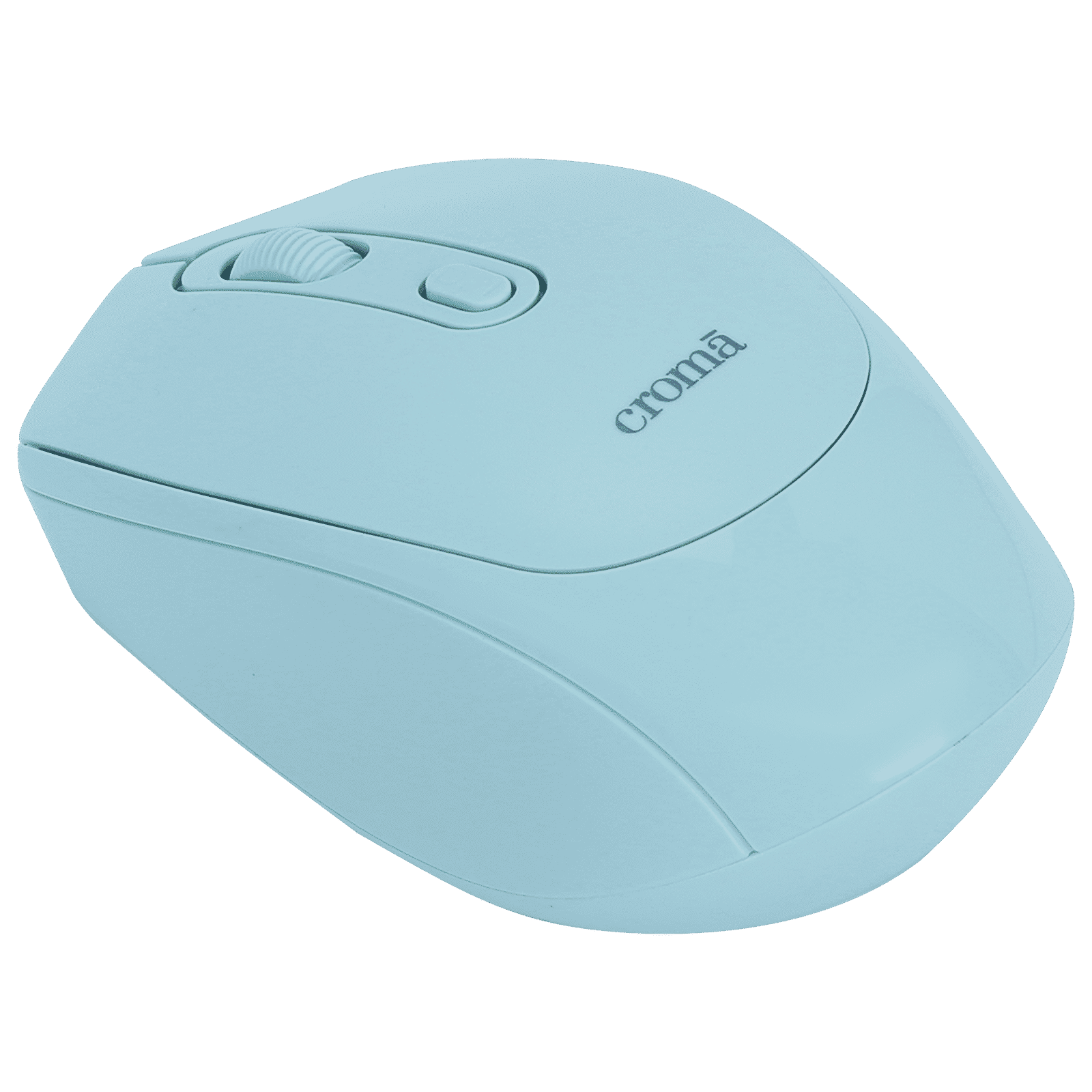 Croma Wireless Optical Mouse (1600 DPI, Compact & Lightweight Design, Blue)_5