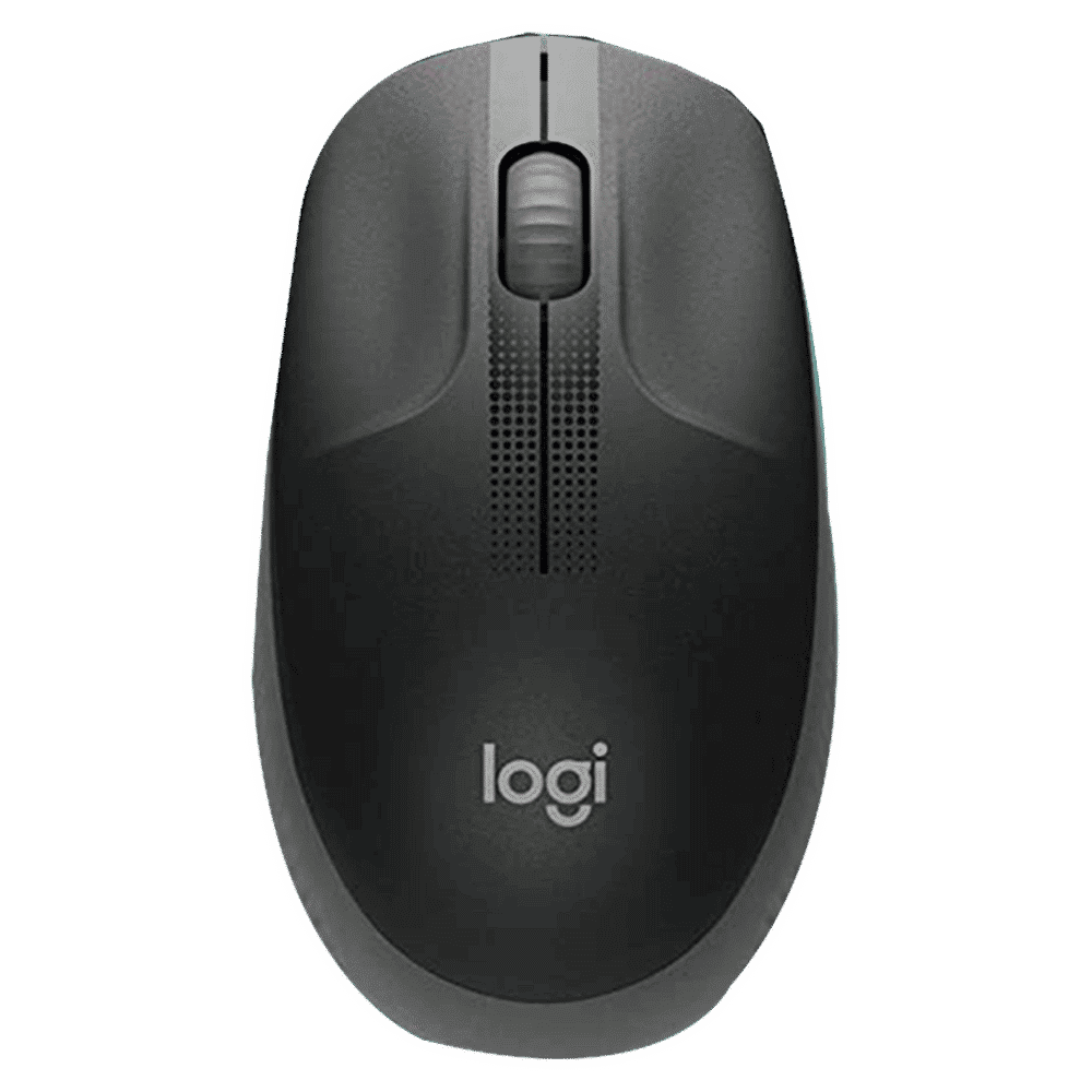 logitech M190 Wireless Optical Mouse (1000 DPI, Scooped Buttons, Charcoal) logitech M190 Wireless Optical Mouse (1000 DPI, Scooped Buttons, Charcoal)_1