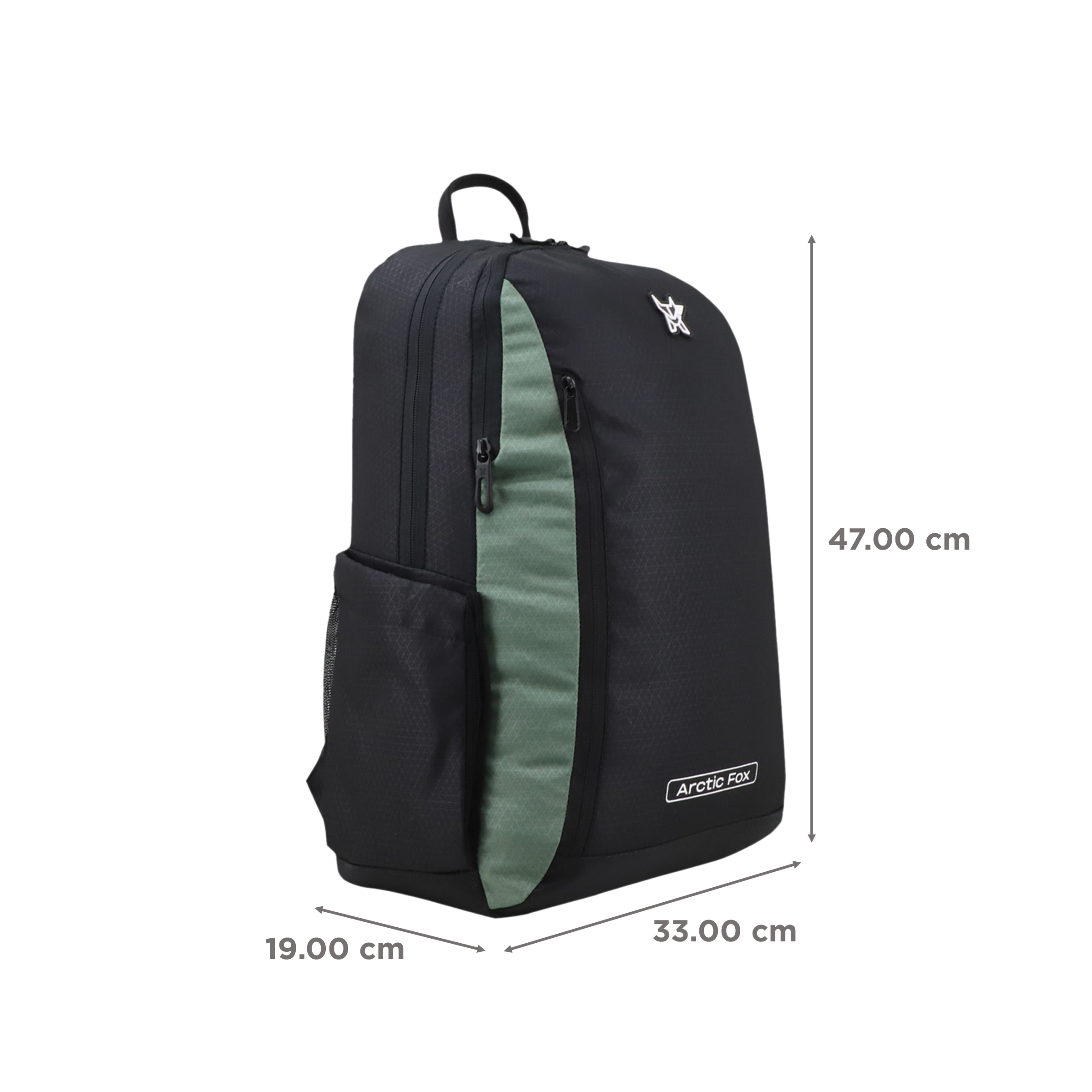 Arctic Fox Pump Polyester Laptop Backpack for 15.5 Inch Laptop (29 L, Water Repellent Fabric, Sea Spray)_3