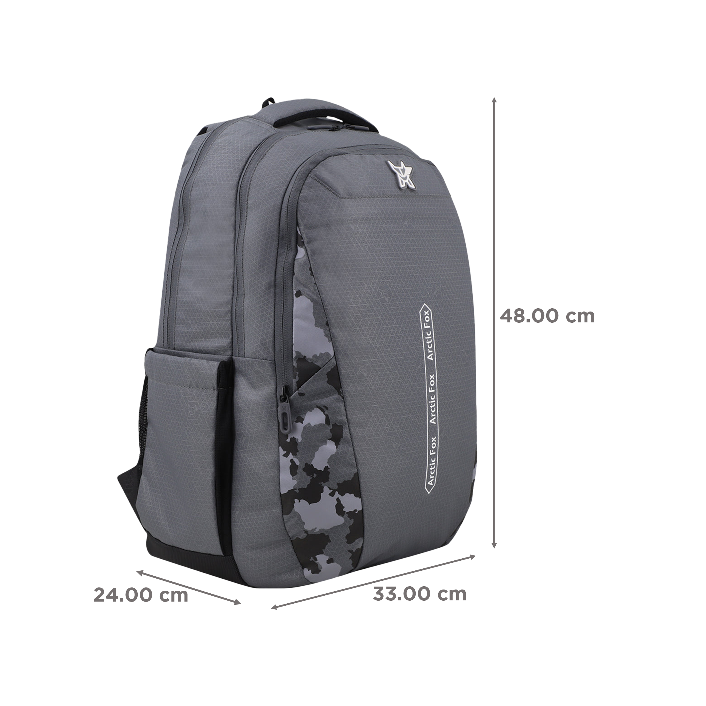 Arctic Fox Dare 38 Litres Fabric Backpack (Rain Cover, FTEBPKCRKWW053038, Castel Rock)_3