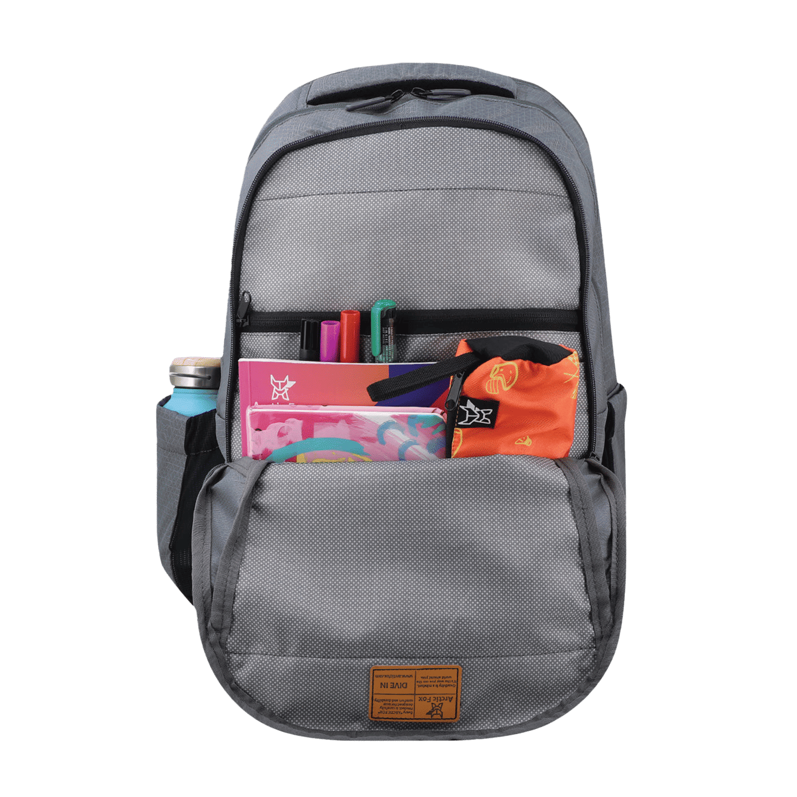 Arctic Fox Dare 38 Litres Fabric Backpack (Rain Cover, FTEBPKCRKWW053038, Castel Rock)_5