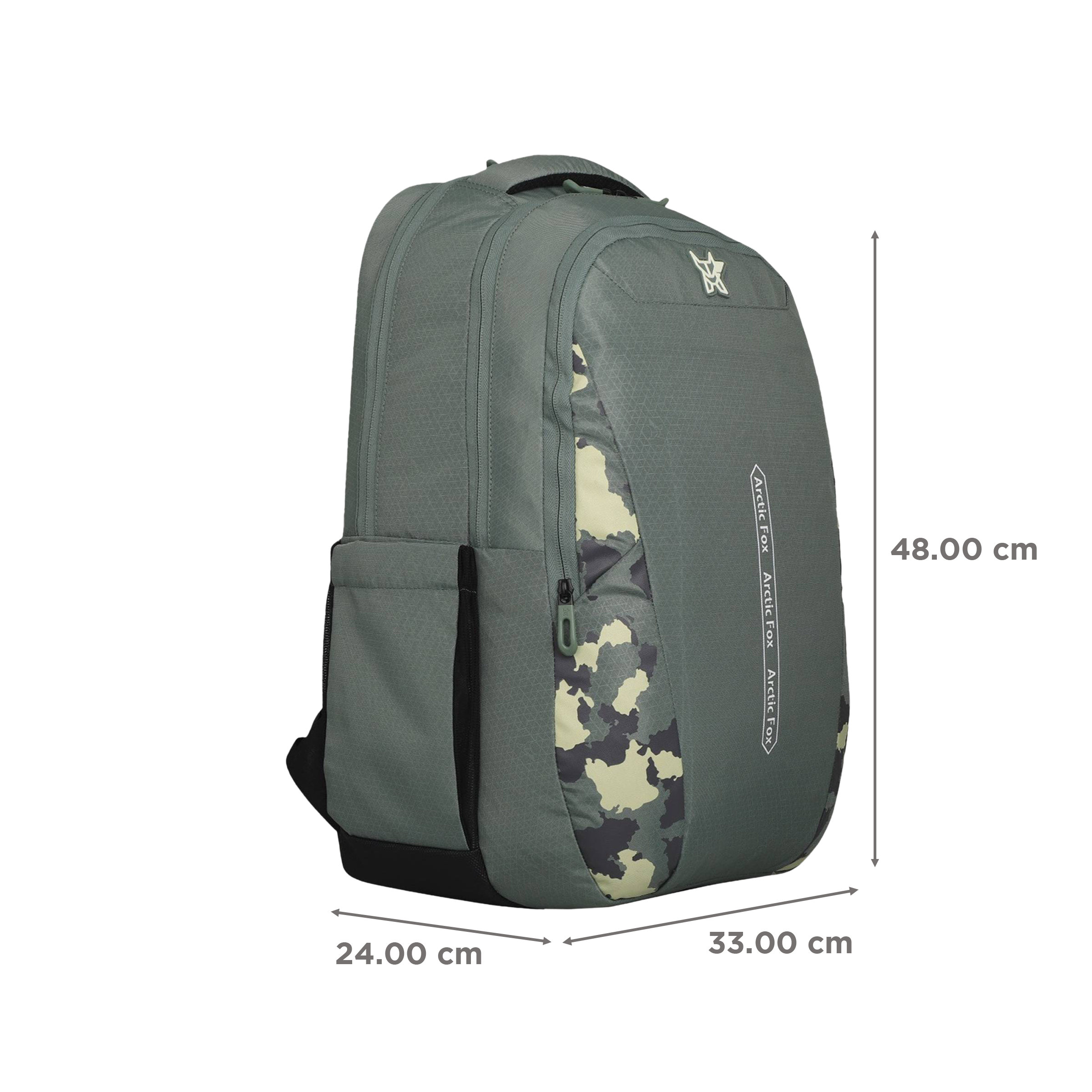 Arctic Fox Dare 38 Litres Fabric Backpack (Rain Cover, FTEBPKOLVWW056038, Sea Spray)_3