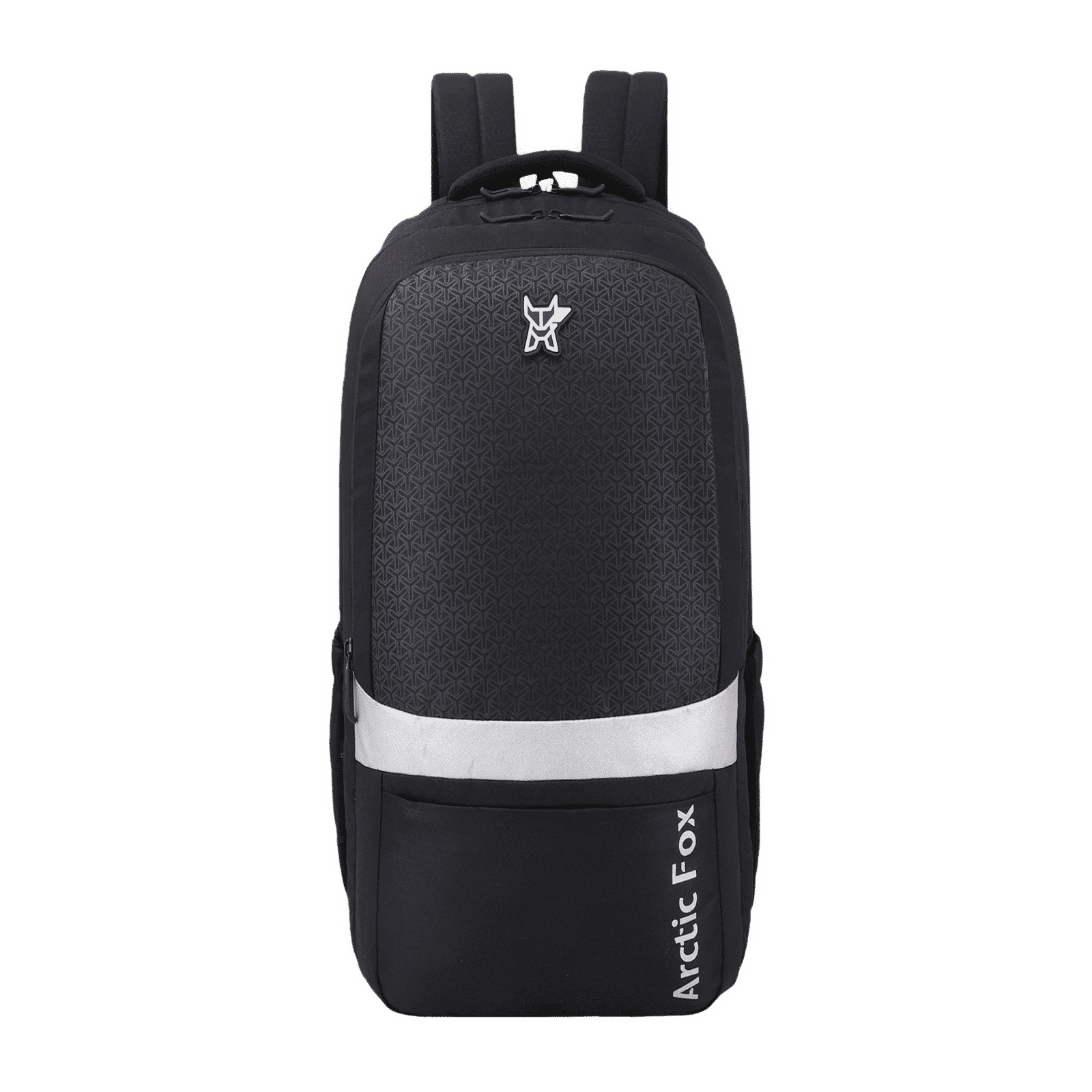 Arctic Fox Merit Polyester, Fabric Laptop Backpack for 15 Inch Laptop (44 L, Water Repellent, Black)_1