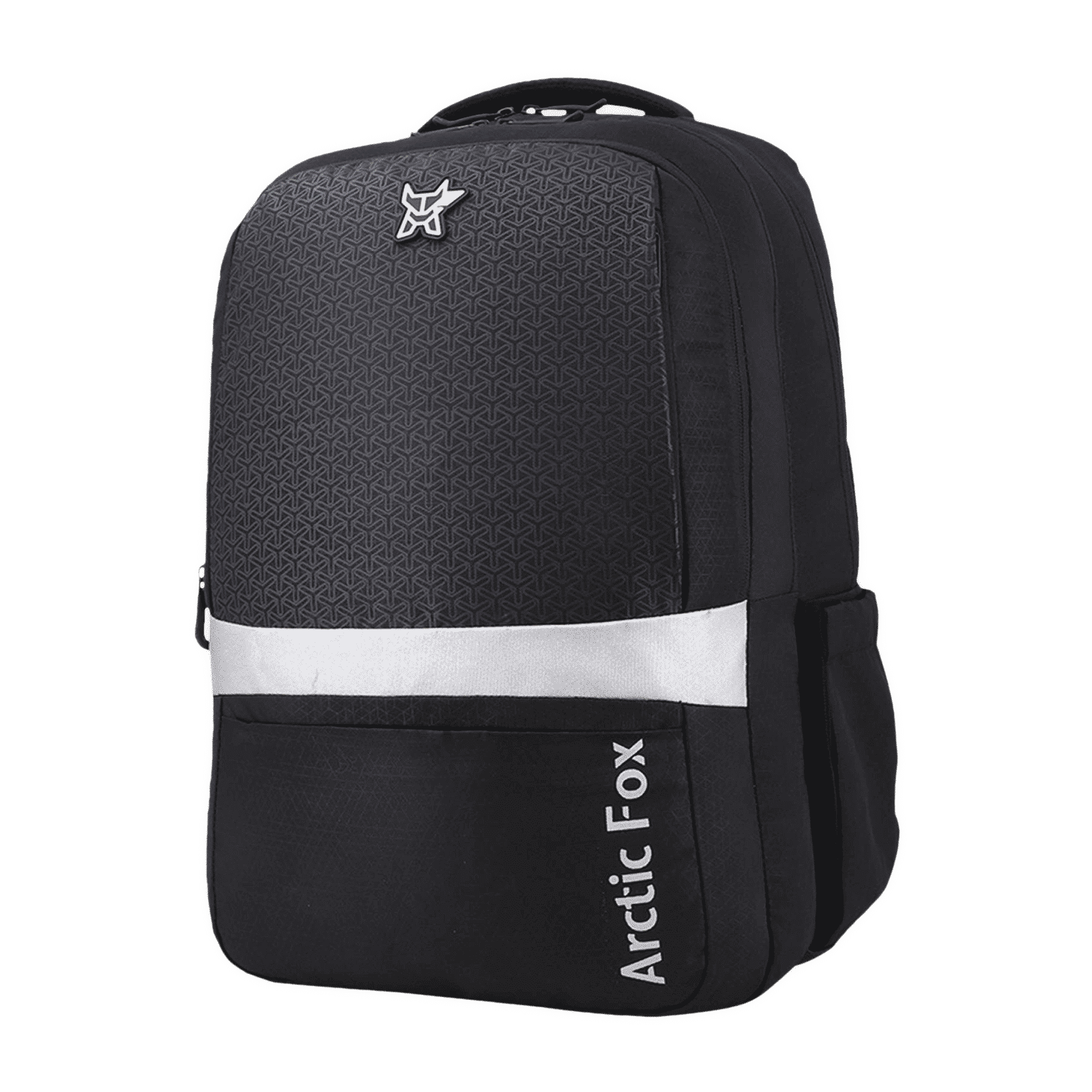 Arctic Fox Merit Polyester, Fabric Laptop Backpack for 15 Inch Laptop (44 L, Water Repellent, Black)_7