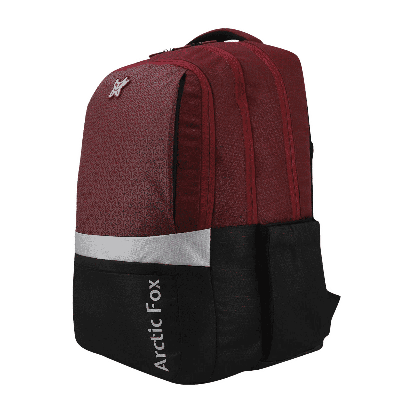 Arctic Fox Merit Polyester, Fabric Laptop Backpack for 15 Inch Laptop (44 L, Water Repellent, Maroon) Arctic Fox Merit Polyester, Fabric Laptop Backpack for 15 Inch Laptop (44 L, Water Repellent, Maroon)_7