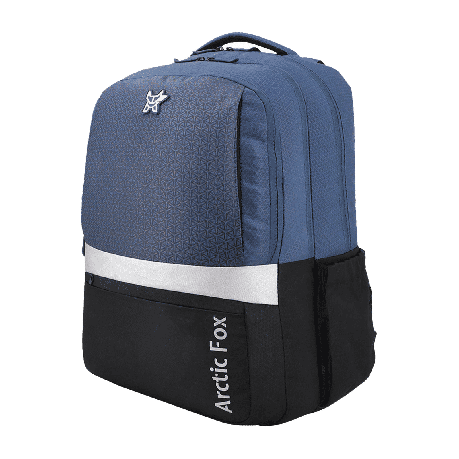 Arctic Fox Merit Polyester, Fabric Laptop Backpack for 15 Inch Laptop (44 L, Water Repellent, Dark Denim)_8