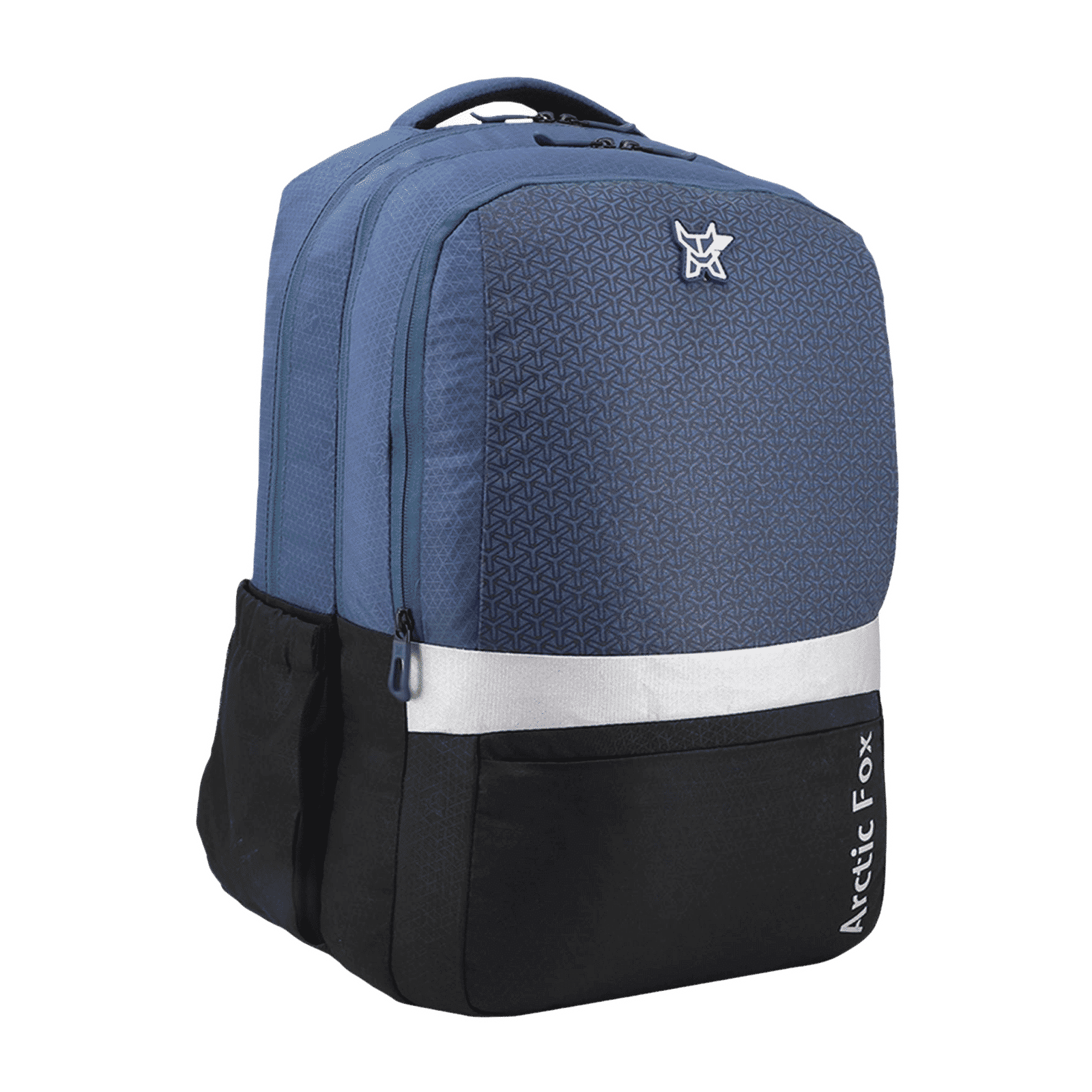 Arctic Fox Merit Polyester, Fabric Laptop Backpack for 15 Inch Laptop (44 L, Water Repellent, Dark Denim)_9