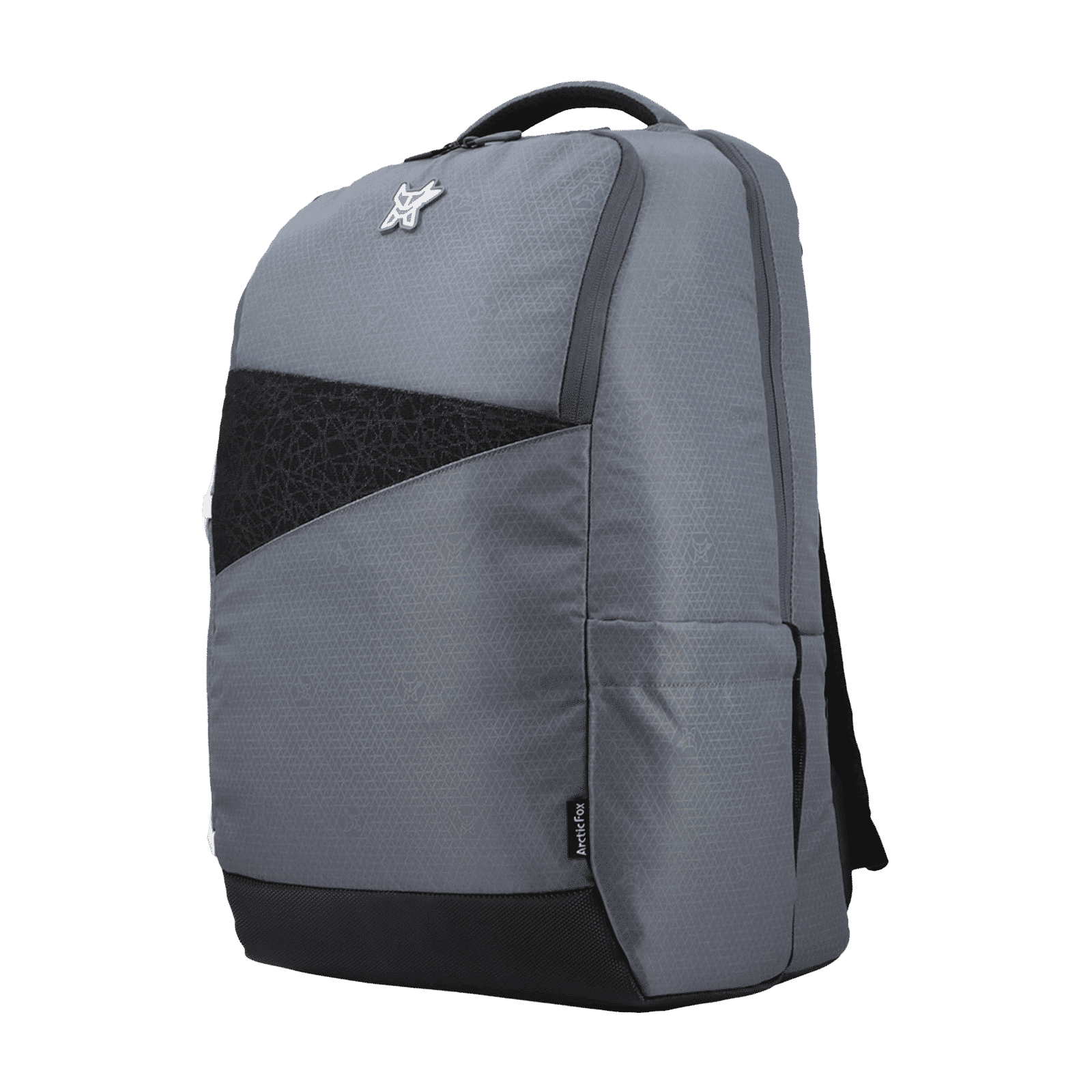 Arctic Fox Stunt Polyester Laptop Backpack for 15.5 Inch Laptop (35 L, Water Repellent Fabric, Grey)_10