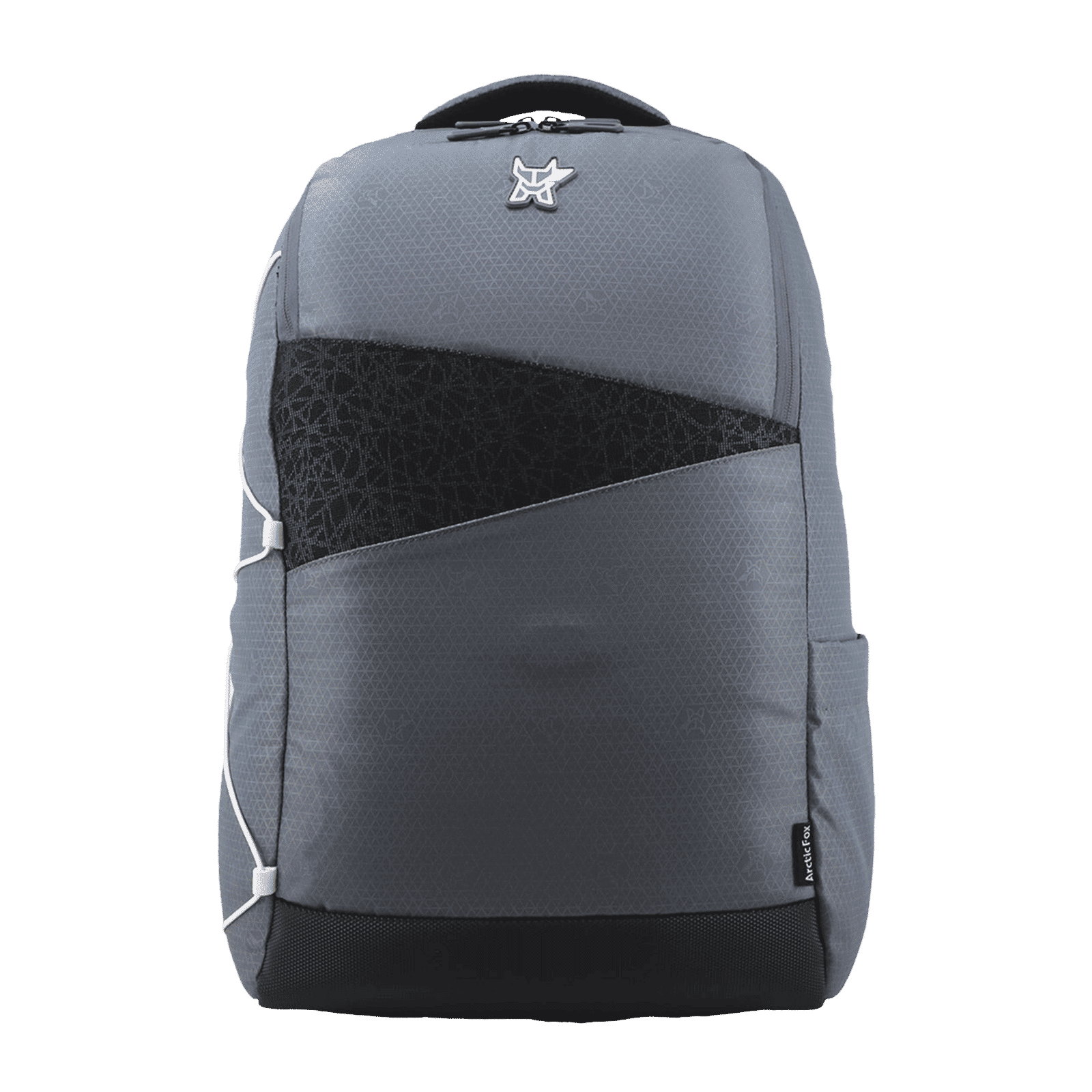 Arctic Fox Stunt Polyester Laptop Backpack for 15.5 Inch Laptop (35 L, Water Repellent Fabric, Grey)_11