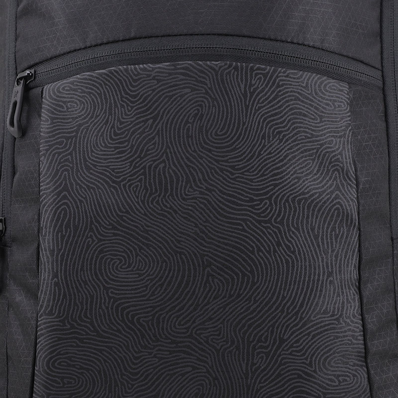 Arctic Fox Trace Polyester Laptop Backpack for 15.5 Inch Laptop (38 L, Water Repellent Fabric, Black)_13