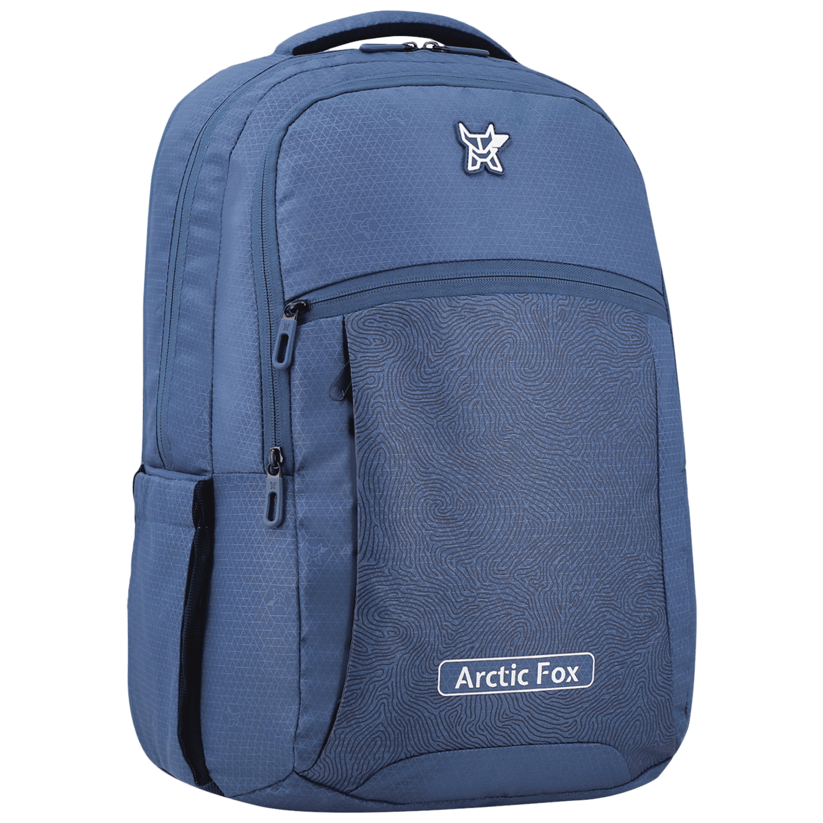 Arctic Fox Trace Polyester Laptop Backpack for 15.5 Inch Laptop (38 L, Air Flow Back System, Dark Denim)_6