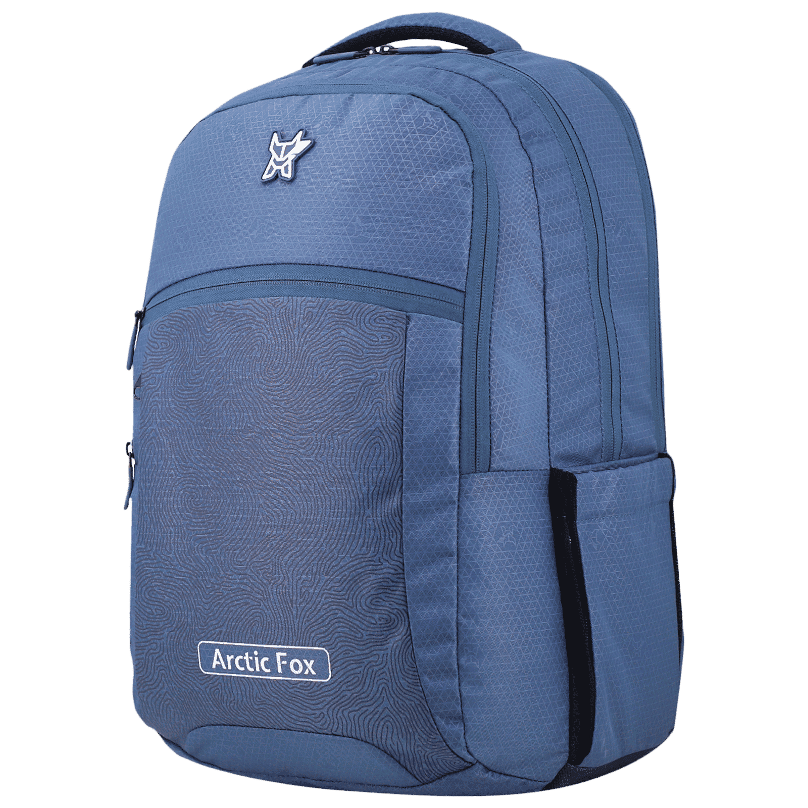 Arctic Fox Trace Polyester Laptop Backpack for 15.5 Inch Laptop (38 L, Air Flow Back System, Dark Denim)_7