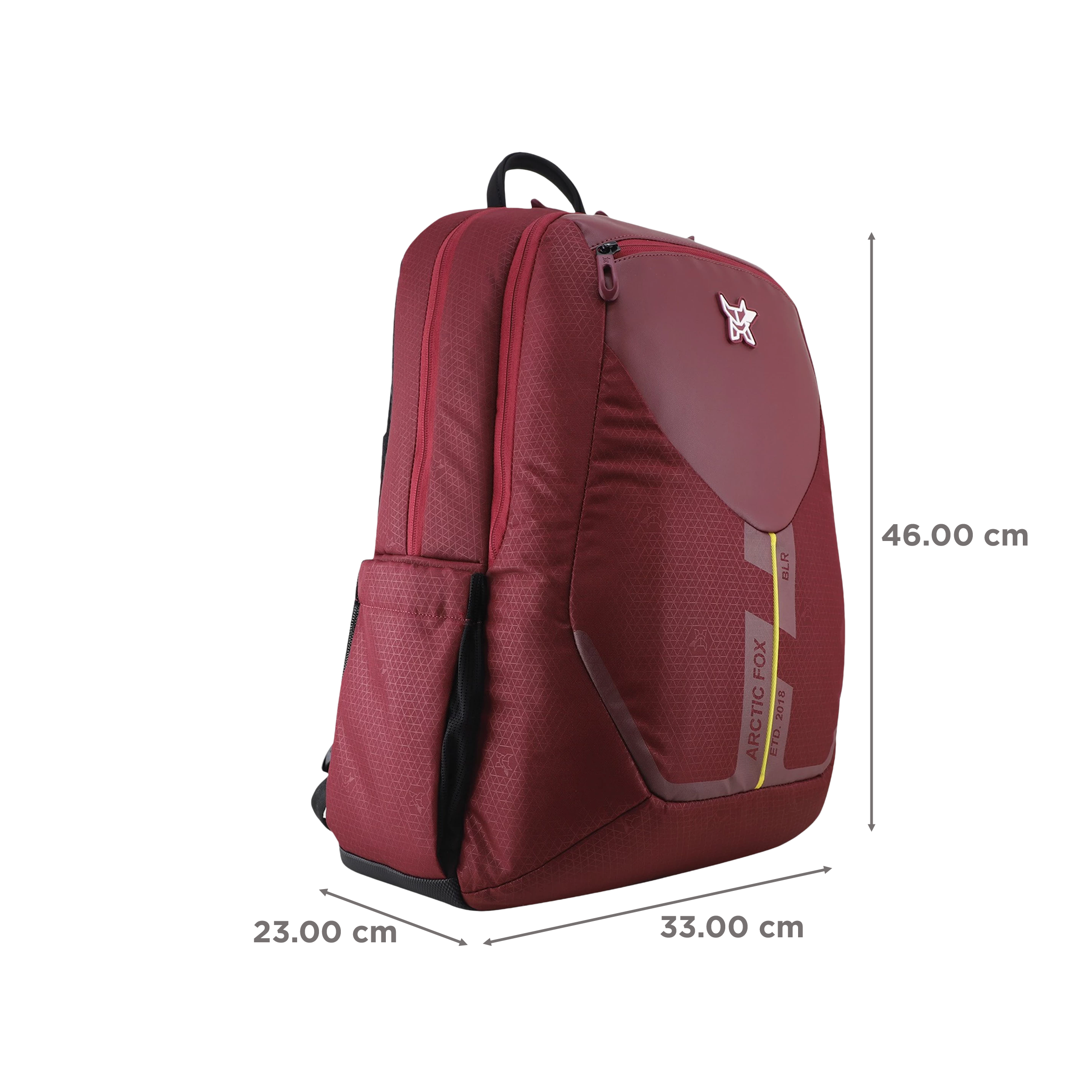 Arctic Fox Honor Polyester Laptop Backpack for 15.5 Inch Laptop (35 L, Adjustable Straps, Tawny Port)_3