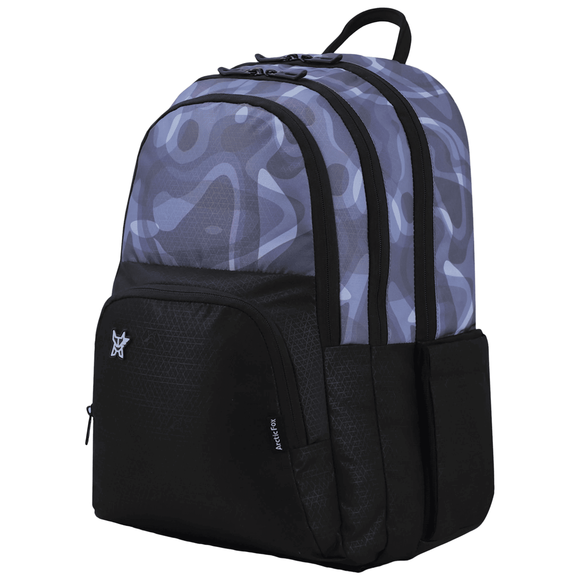 Arctic Fox Dope 34 Litres 500D Plain Polyester and 600D Fabric Backpack (Water Bottle Pouch, FJUBPKGRYWW100034, Grey)_6