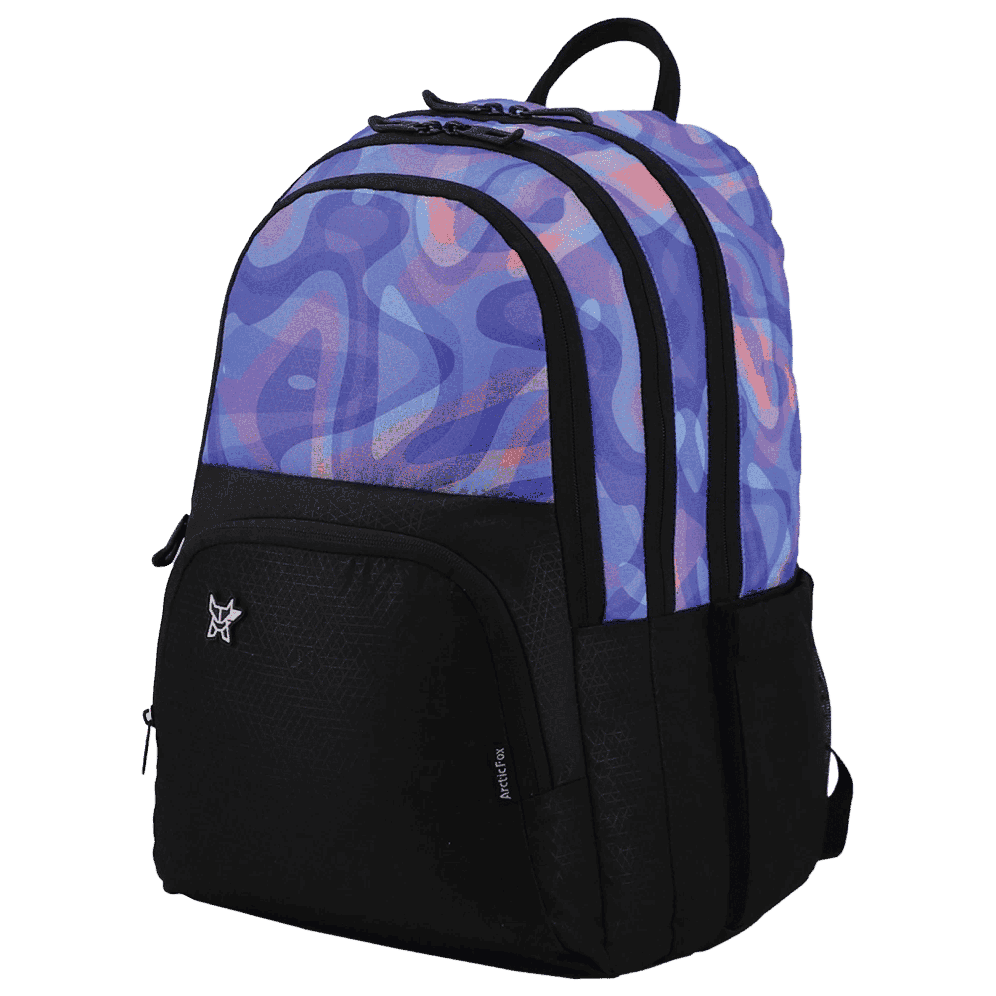 Arctic Fox Dopee 34 Litres Polyester Backpack (Padded Shoulder Strap, FJUBPKNVYWW103034, Navy Blue)_6