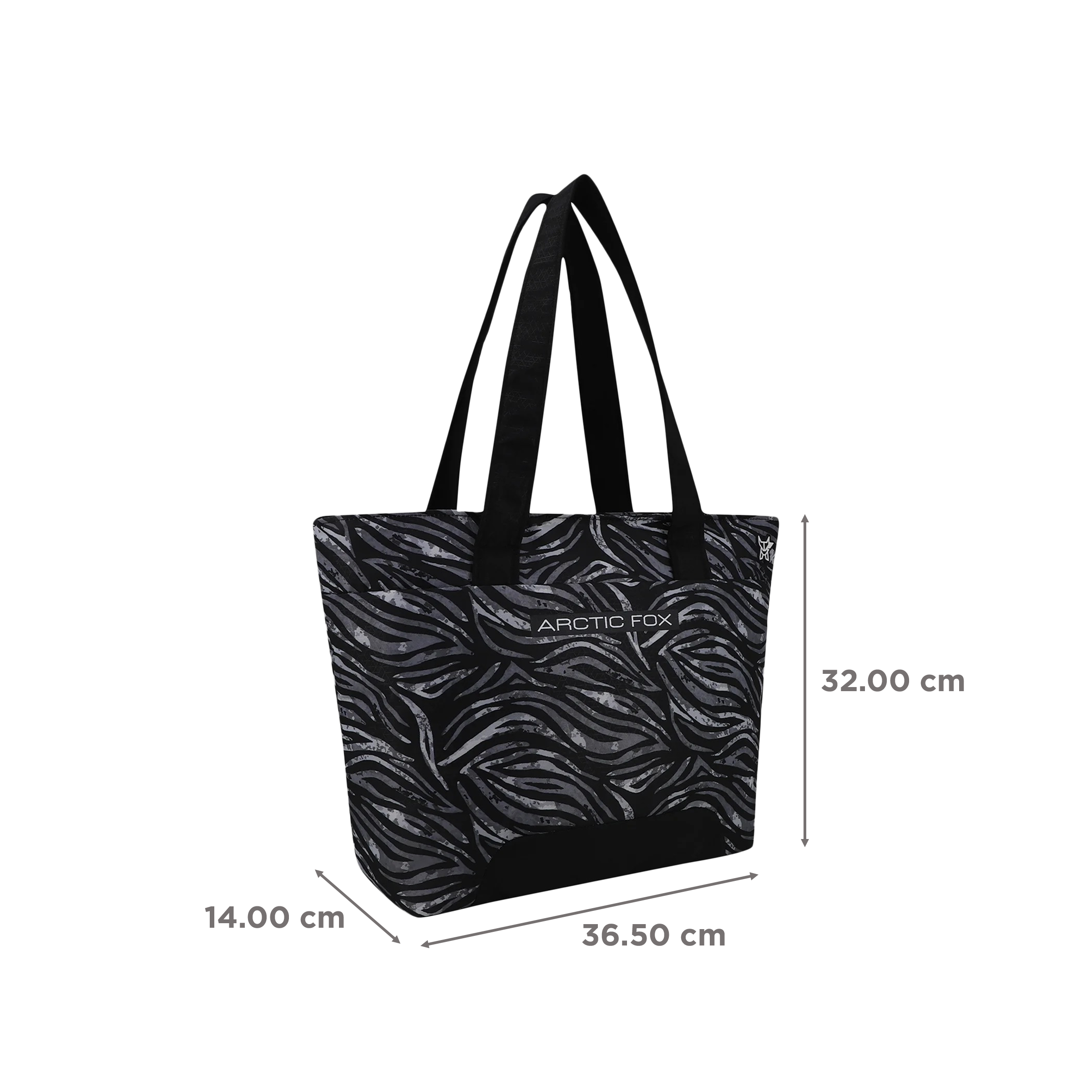 Arctic Fox Feral 500D Polyester Laptop Tote Bag for 14 Inch Laptop (16 L, Anti Slip Handle, Black) Arctic Fox Feral 500D Polyester Laptop Tote Bag for 14 Inch Laptop (16 L, Anti Slip Handle, Black)_3