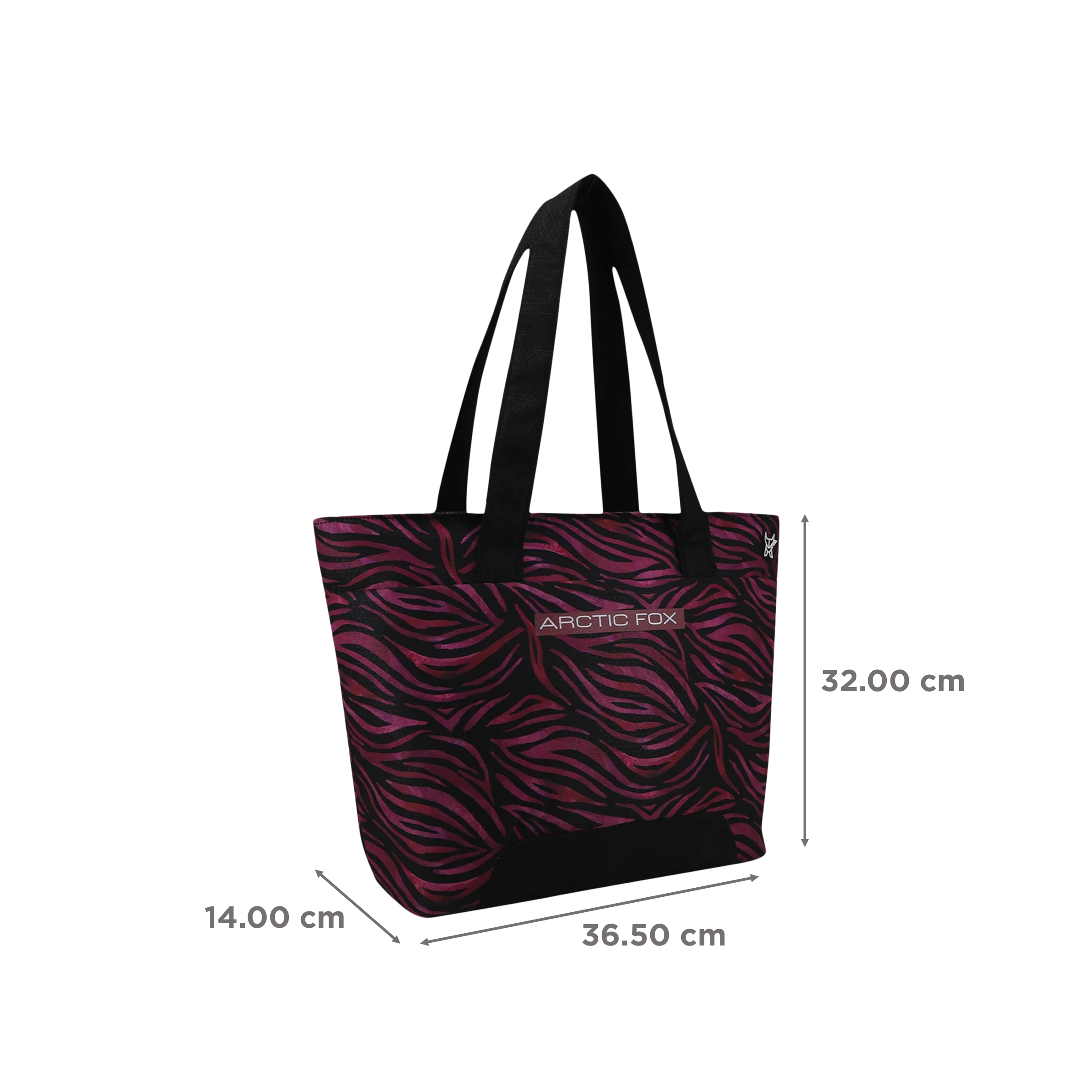 Arctic Fox Feral 500D Polyester Laptop Tote Bag for 14 Inch Laptop (16 L, Anti Slip Handle, Tawny Port)_3