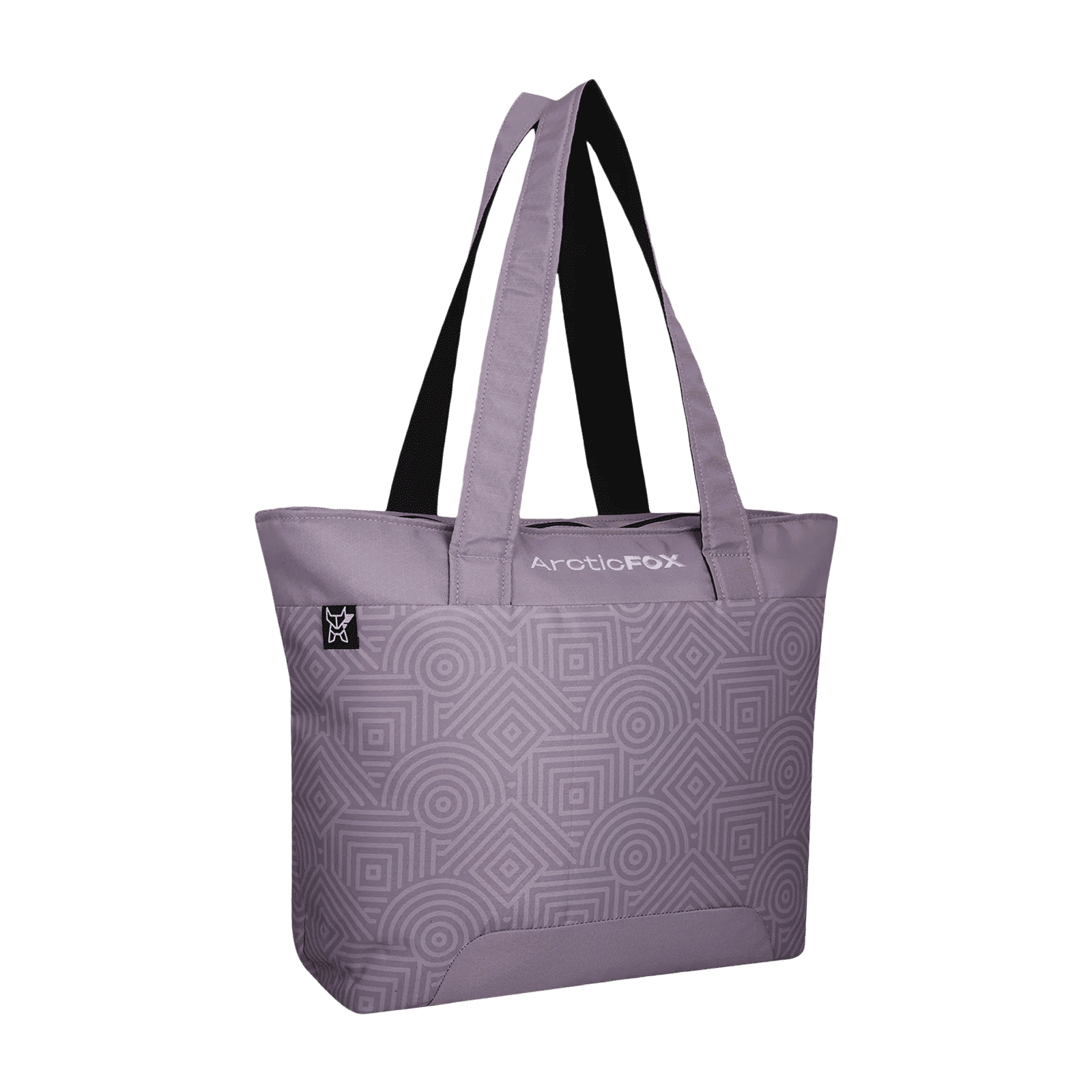 Arctic Fox Lattice Polyester Laptop Tote Bag for 14 Inch Laptop (16 L, Water Repellent Fabric, Sea Fog)_6