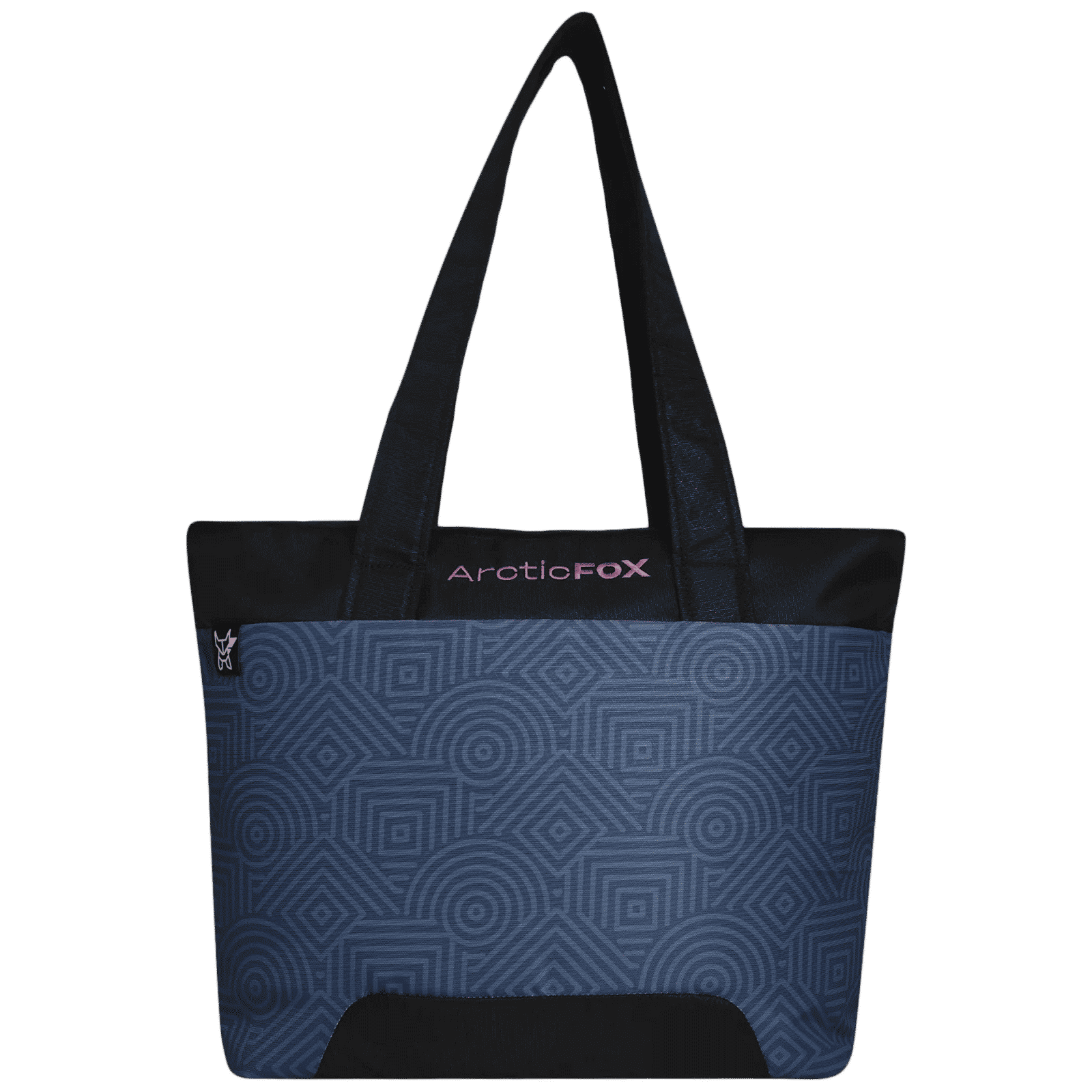 Arctic Fox Lattice Polyester Laptop Tote Bag for 14 Inch Laptop (16 L, Water Repellent Fabric, Dark Denim) Arctic Fox Lattice Polyester Laptop Tote Bag for 14 Inch Laptop (16 L, Water Repellent Fabric, Dark Denim)_1