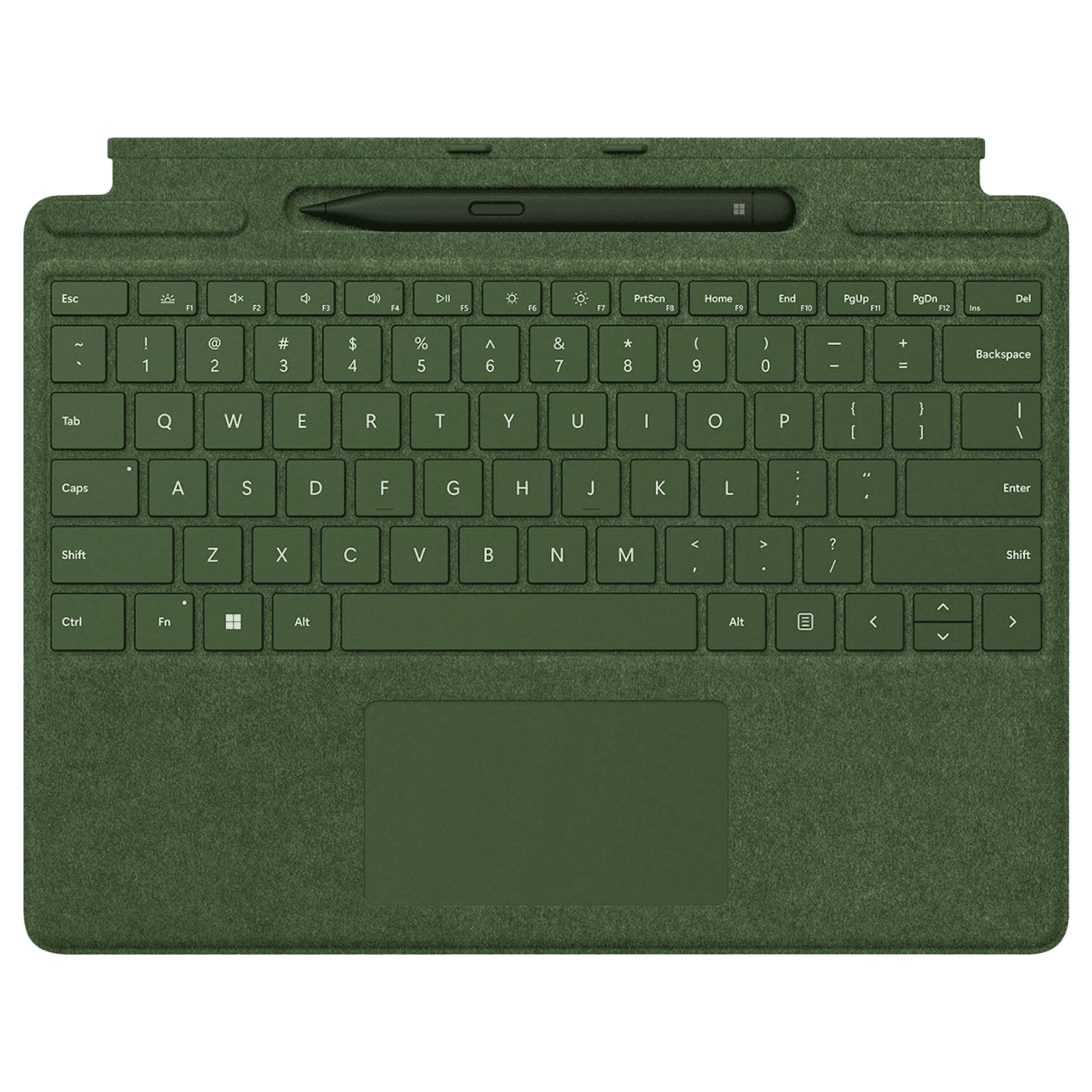 Microsoft Surface Pro Signature Wireless Keyboard for Surface Pro 8, 9 & X with Slim Pen 2 (Backlit Keys, Forest)_1