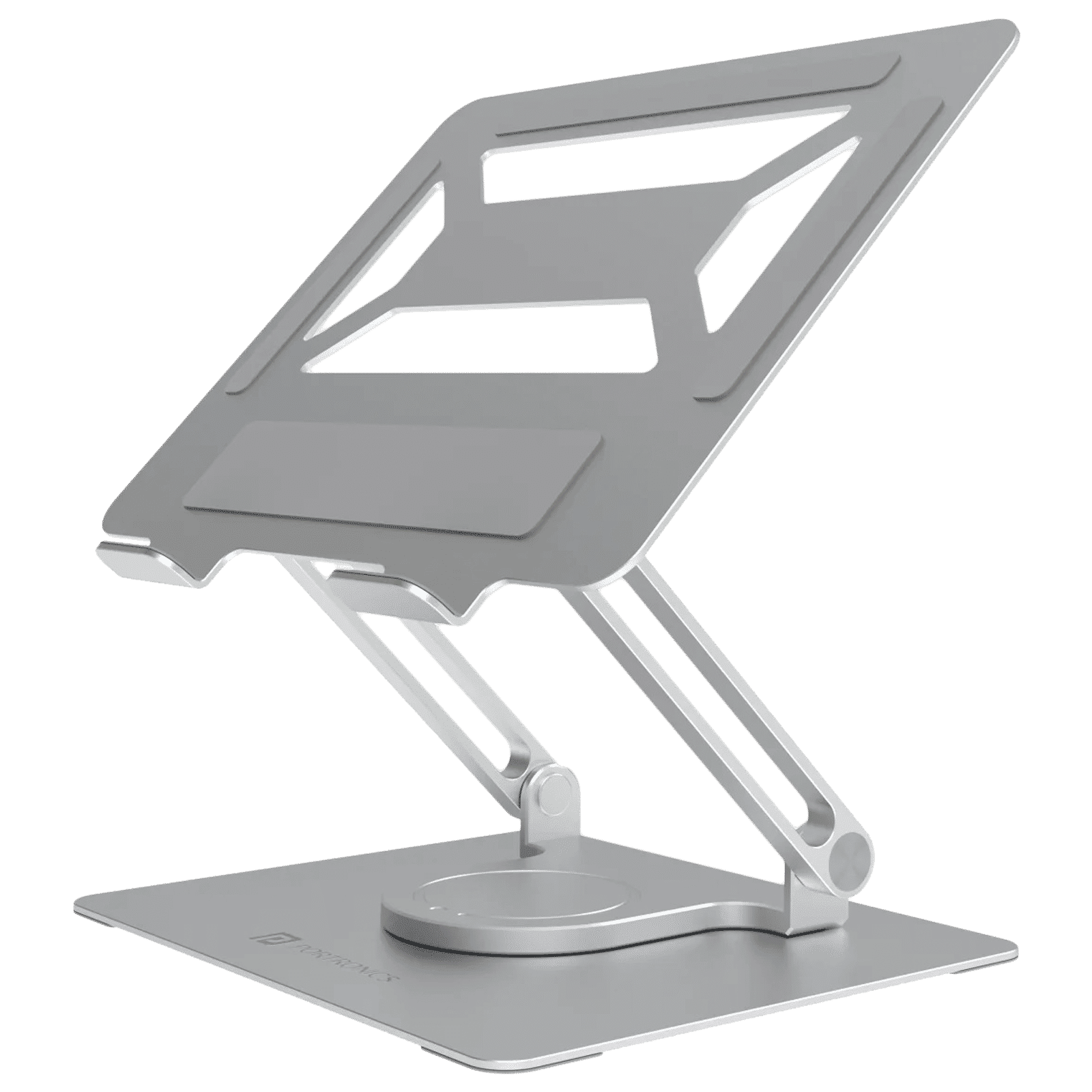 PORTRONICS My Buddy K6 Laptop Stand (Posture Support, POR 1802, Silver)_1