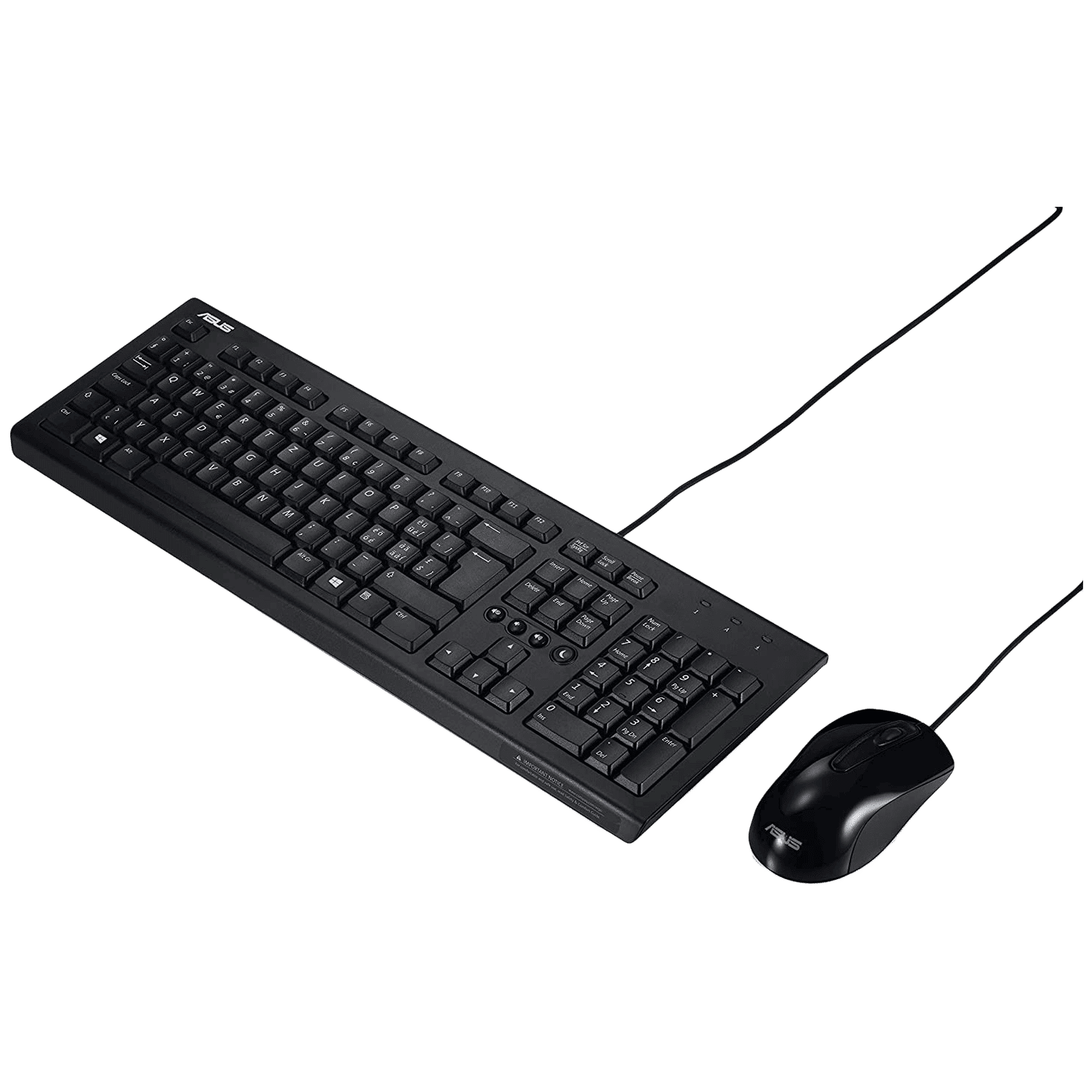 ASUS U2000 Wired Keyboard and Mouse Combo (1000dpi, Black) ASUS U2000 Wired Keyboard and Mouse Combo (1000dpi, Black)_2
