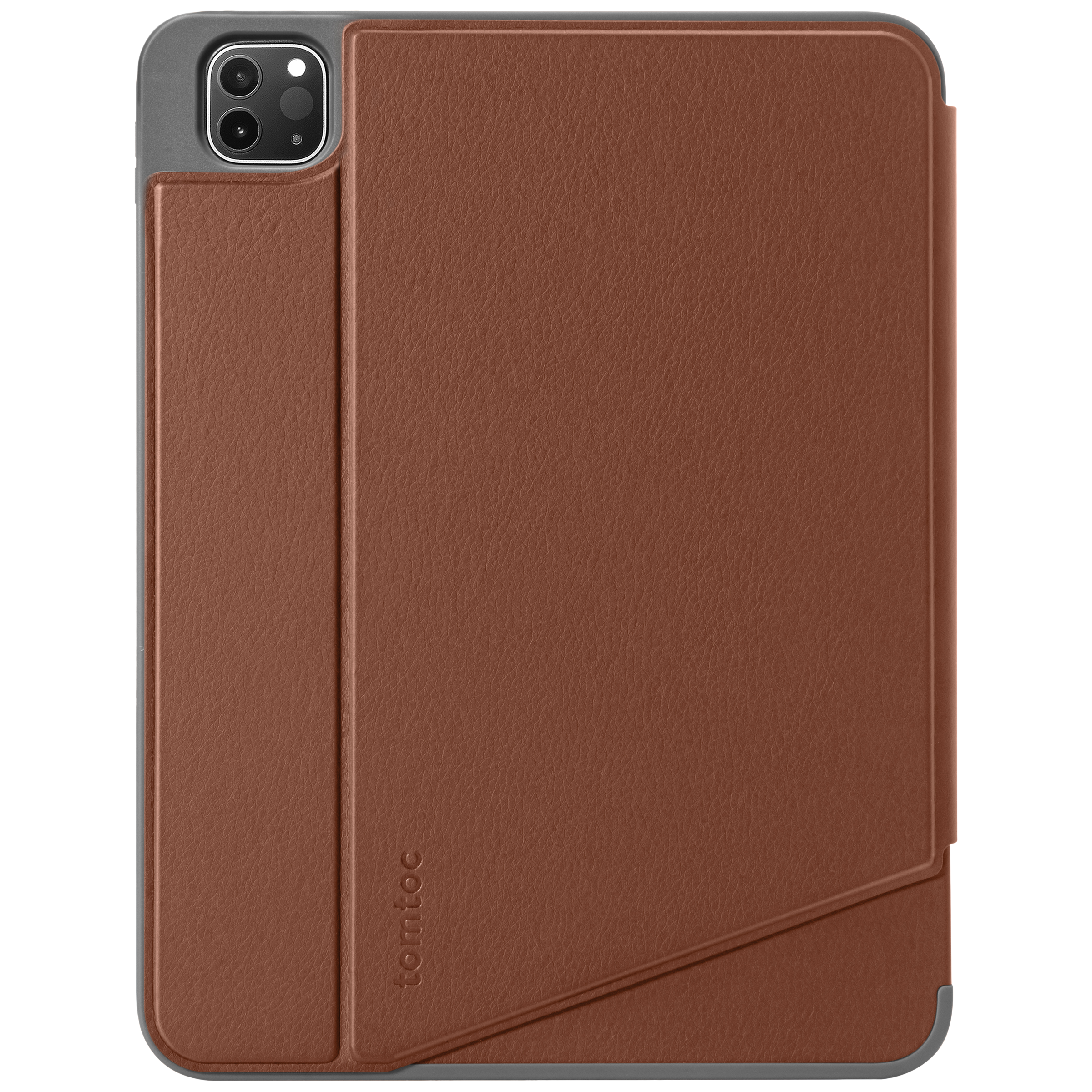 tomtoc Polyurethane Leather Flip Case for Apple iPad 11 Inch (Scratch Resistant, Caramel) tomtoc Polyurethane Leather Flip Case for Apple iPad 11 Inch (Scratch Resistant, Caramel)_7