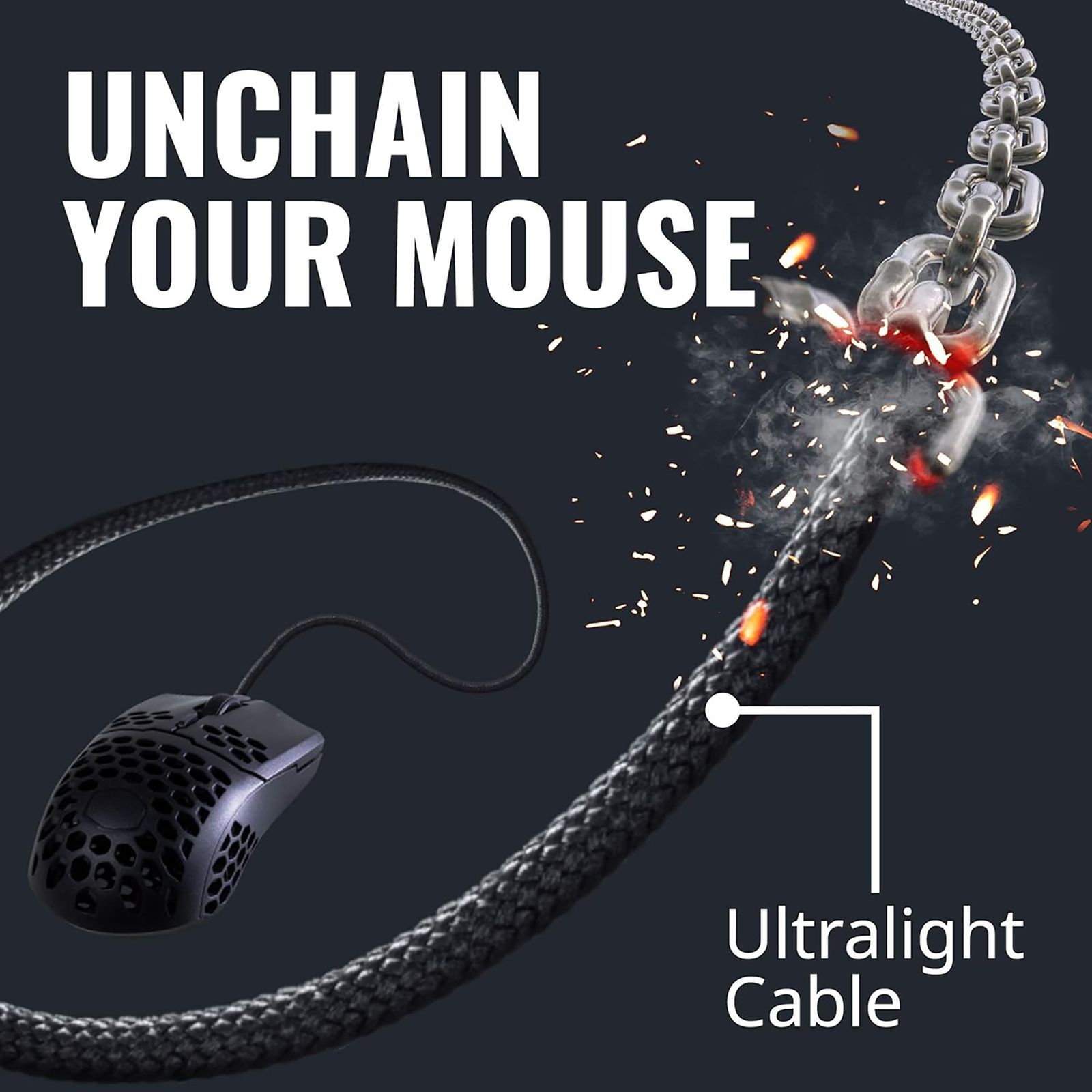 Cooler Master MM-710-KKOL1 Wired Gaming Mouse with Omron Switches (16000 DPI Adjustable, Ambidextrous Design, Matte Black) _15