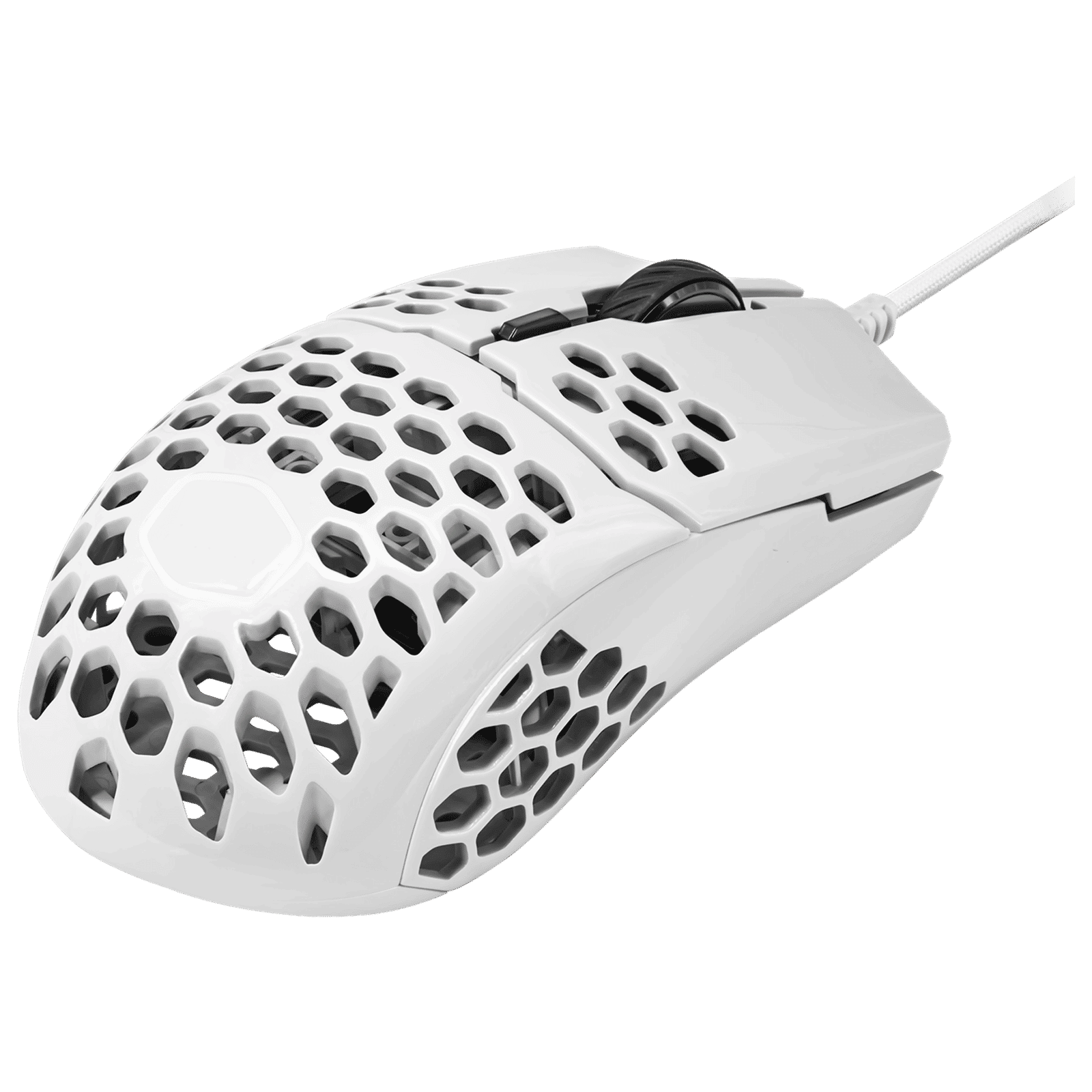 Cooler Master MM-710-WWOL1 Wired Gaming Mouse with Omron Switches (16000 DPI Adjustable, Ambidextrous Design, Black/White)_4