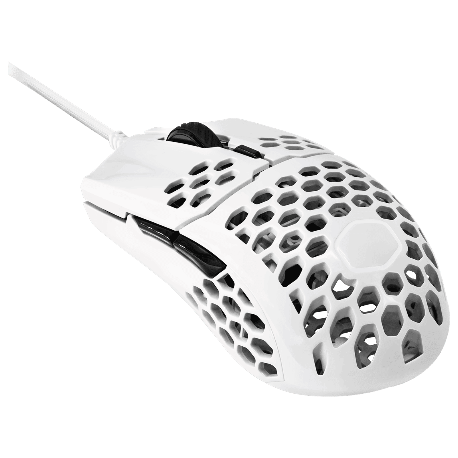 Cooler Master MM-710-WWOL1 Wired Gaming Mouse with Omron Switches (16000 DPI Adjustable, Ambidextrous Design, Black/White)_7